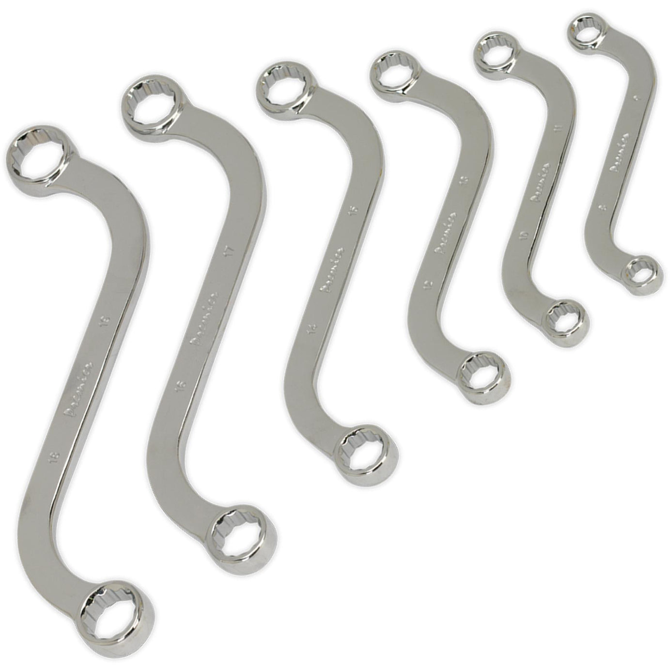 S-Spanner Set 6pc Metric.  range of Premier Hand Tools. Sealey