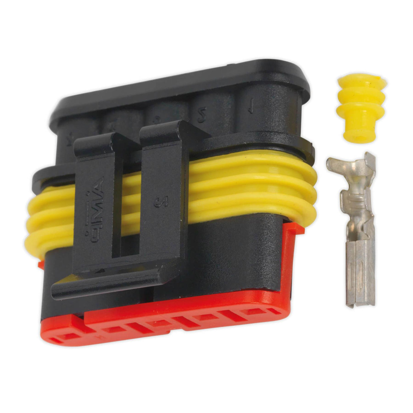 Sealey Superseal Female Connector 5-Way Pack of 3