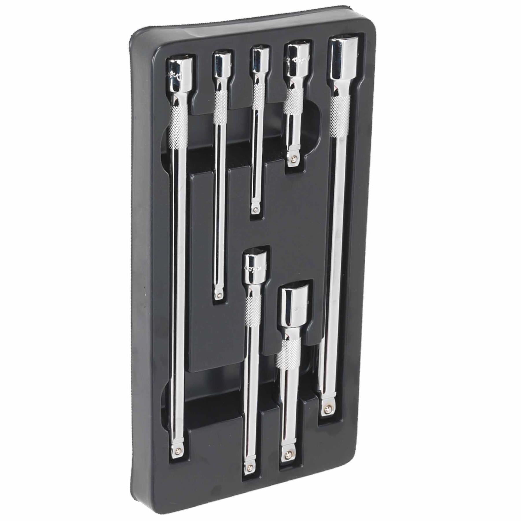 Sealey Wobble/Rigid Extension Bar Set 7pc 1/4", 3/8" & 1/2"Sq Drive