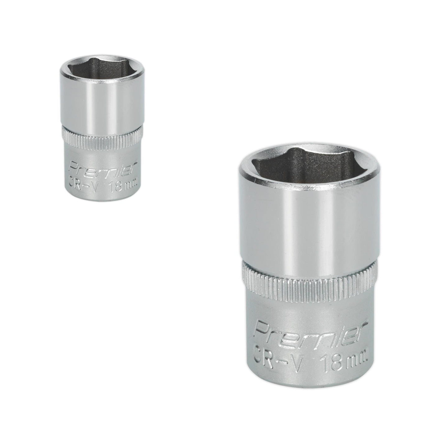 Sealey WallDrive Socket 18mm 1/2"Sq Drive