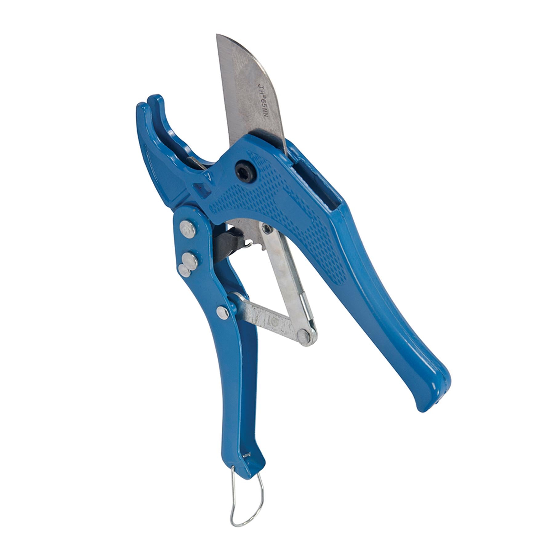 Ratcheting Plastic Pipe Cutter 42mm Hardened And Tempered Steel Blade