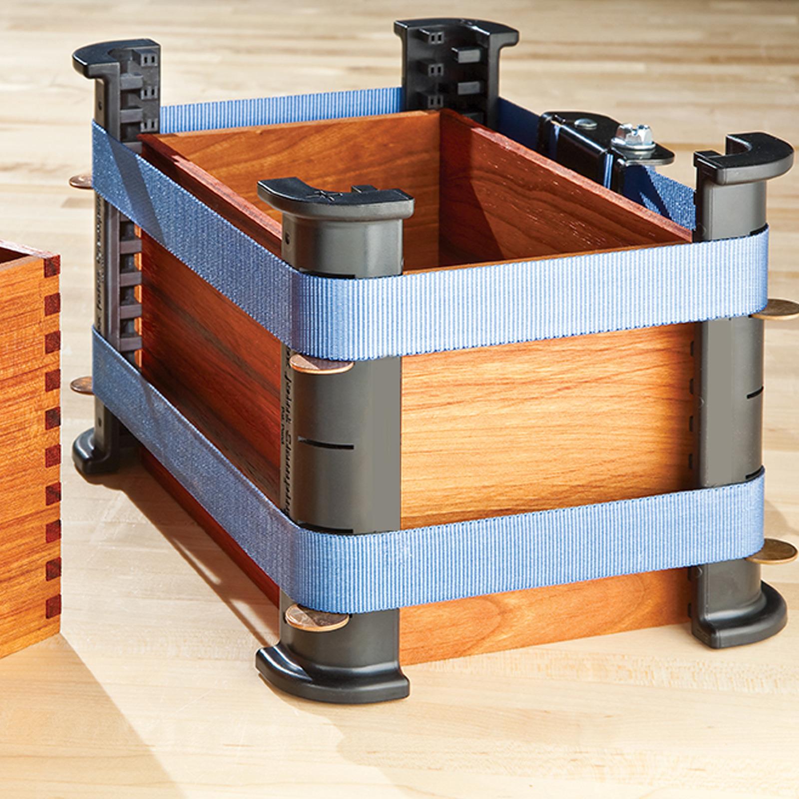 Box Joint Cauls 4Pk With Evenly Spaced Pressure Points 6.35mm (1/4")