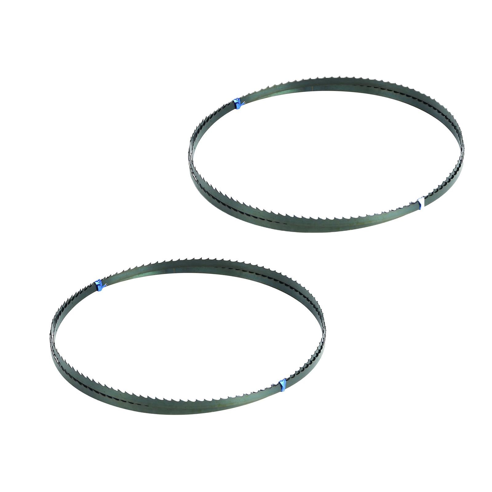 1425mm (56") Bandsaw Blades 6 Tpi For Cutting Metal Plastic Wood 2 Pack