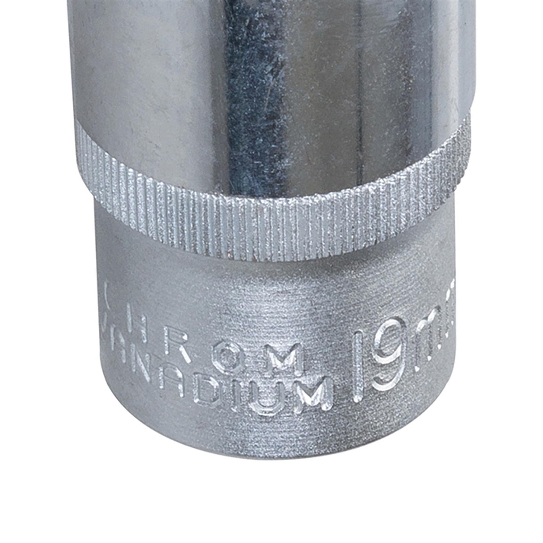 King Dick Socket 1/2" Sd 12pt Metric 19mm