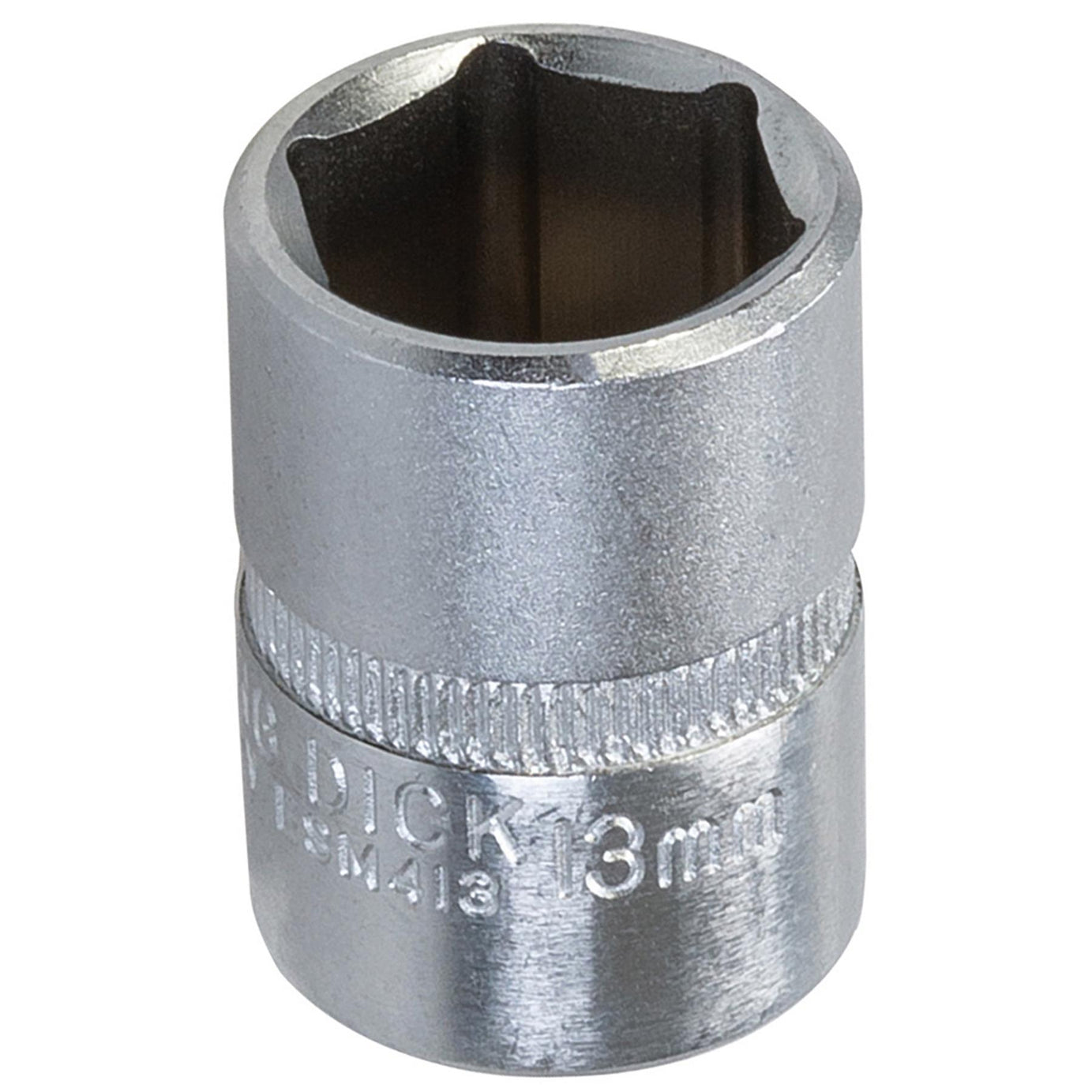 King Dick Socket 1/4" Sd 6pt Metric 13mm