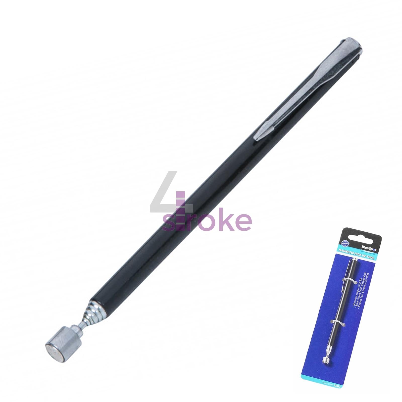 Blue Spot 2lb 0.9kg Telescopic Magnetic Pick Up Tool Portable Mechanics, Electrical