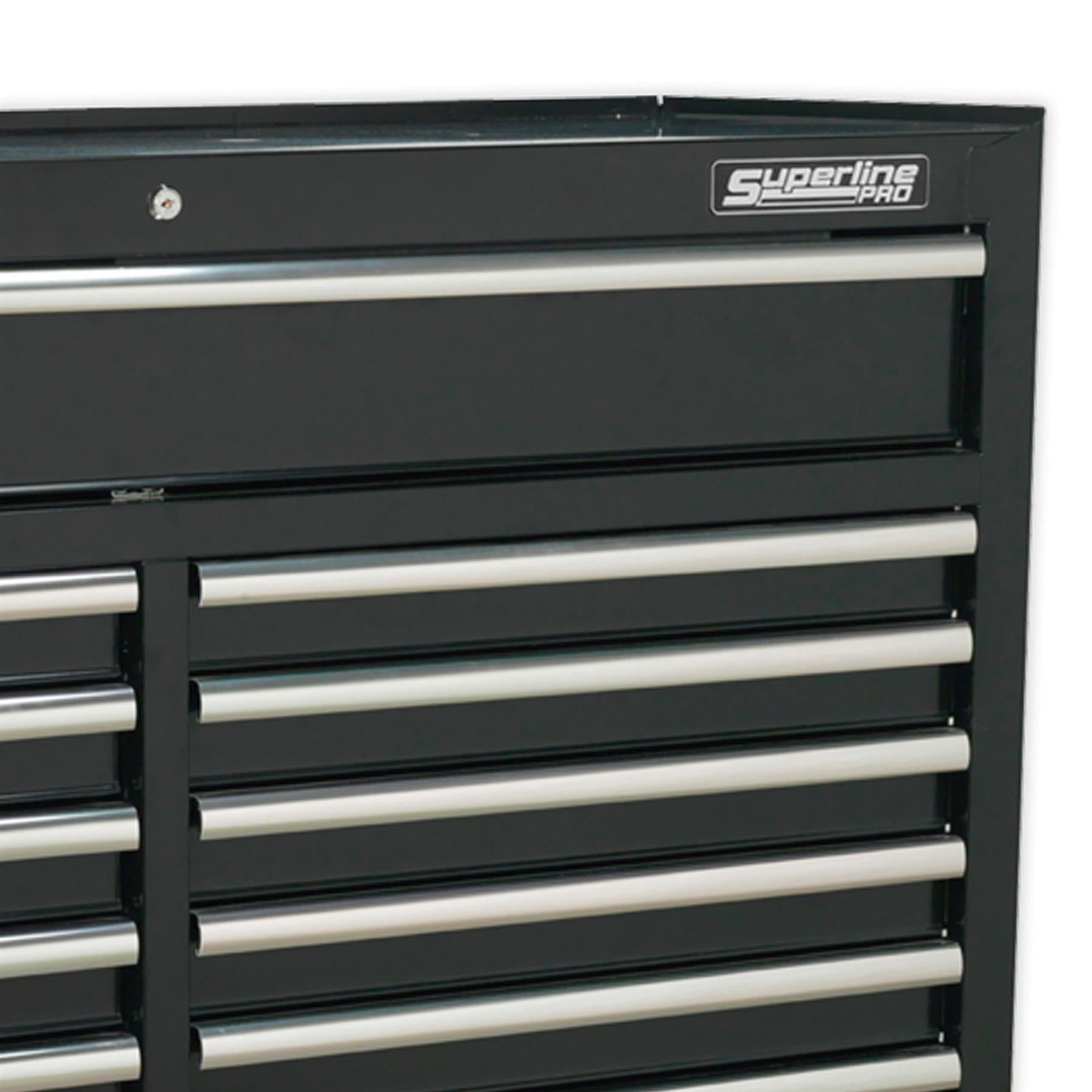 Sealey Rollcab 13 Drawer with Ball Bearing Slides - Black