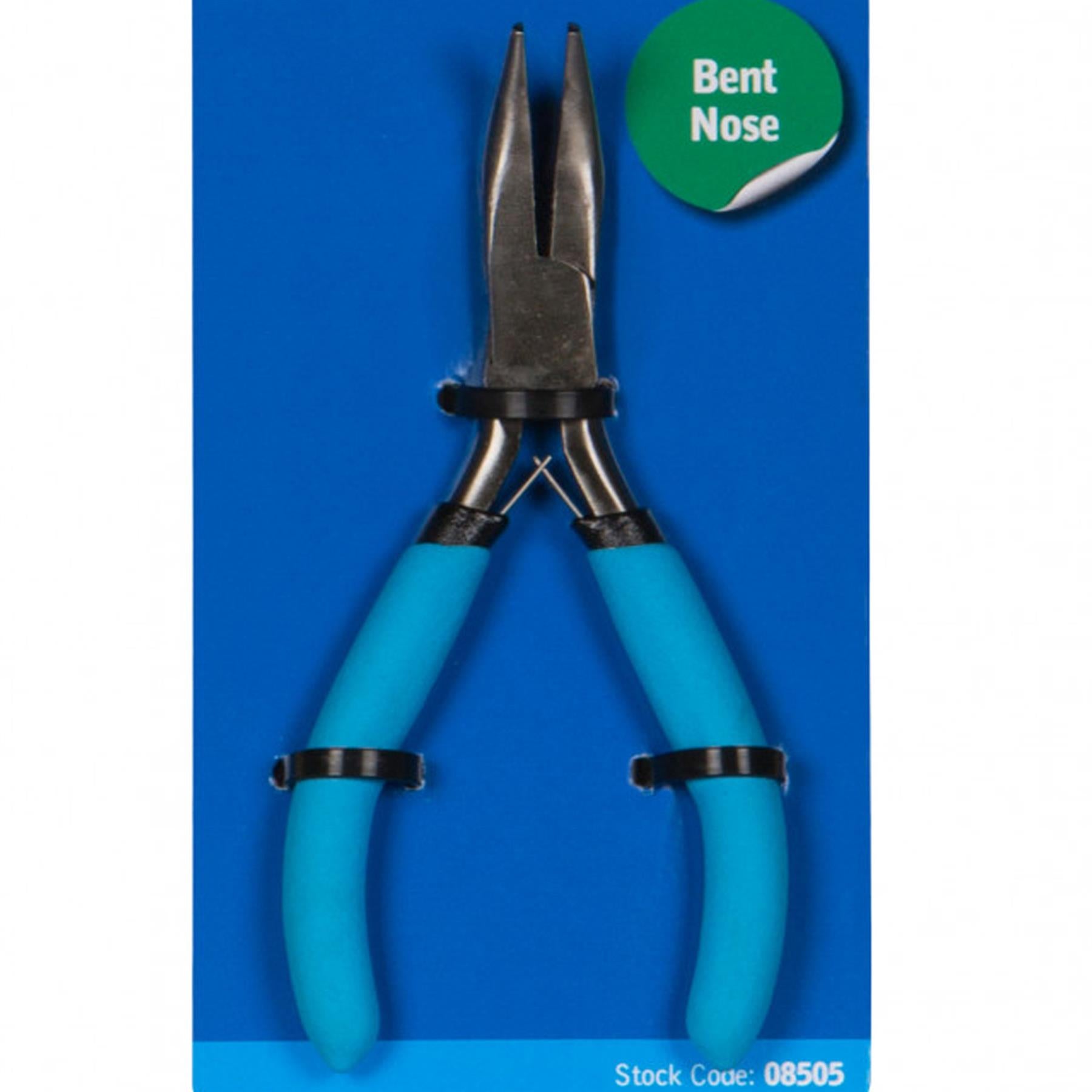BlueSpot Mini Needle Nose Bent Pliers Hand Diy Precision Tool **Lifetime Warranty**