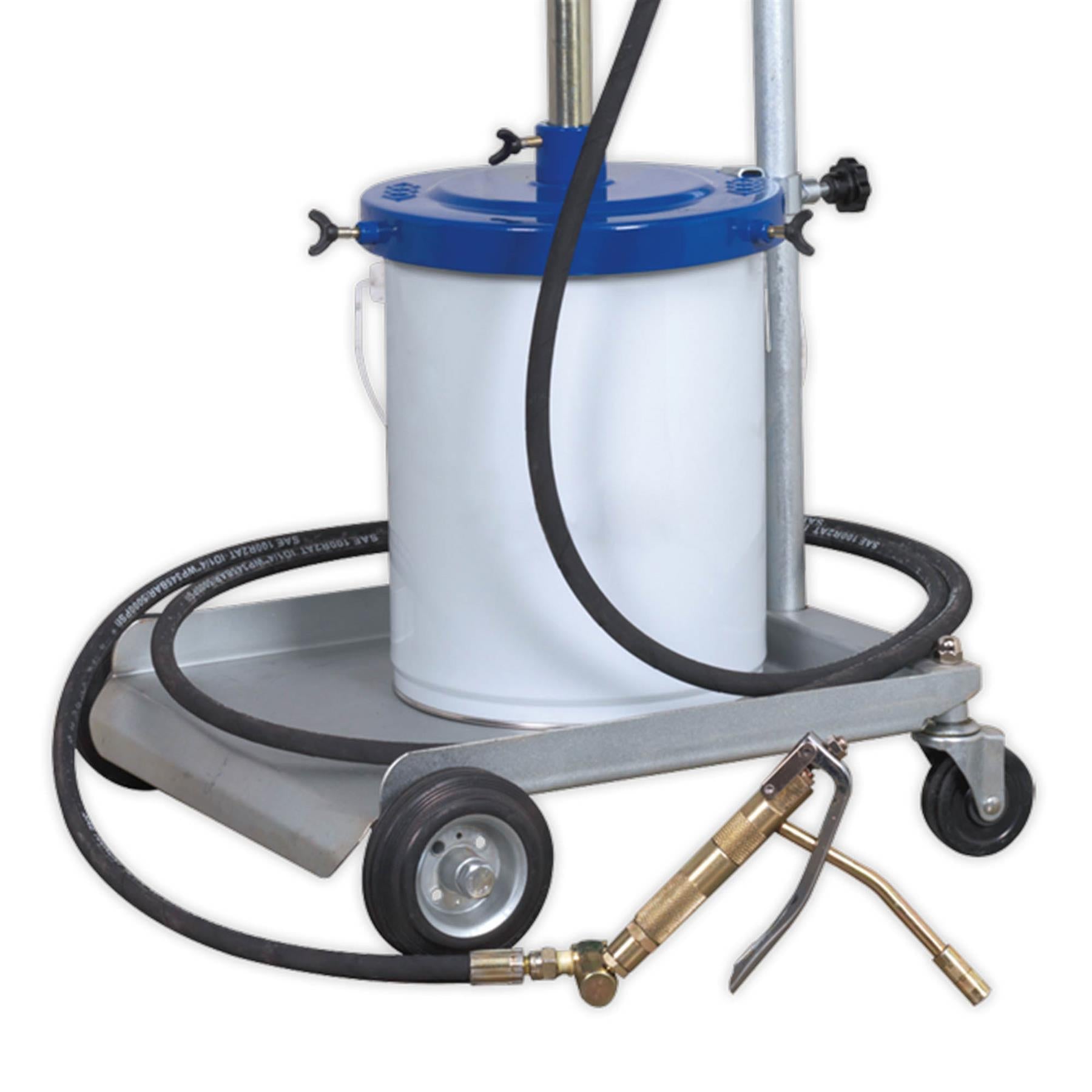 Sealey Grease Pump Air Operated 12.5kg Garage Workshop DIY