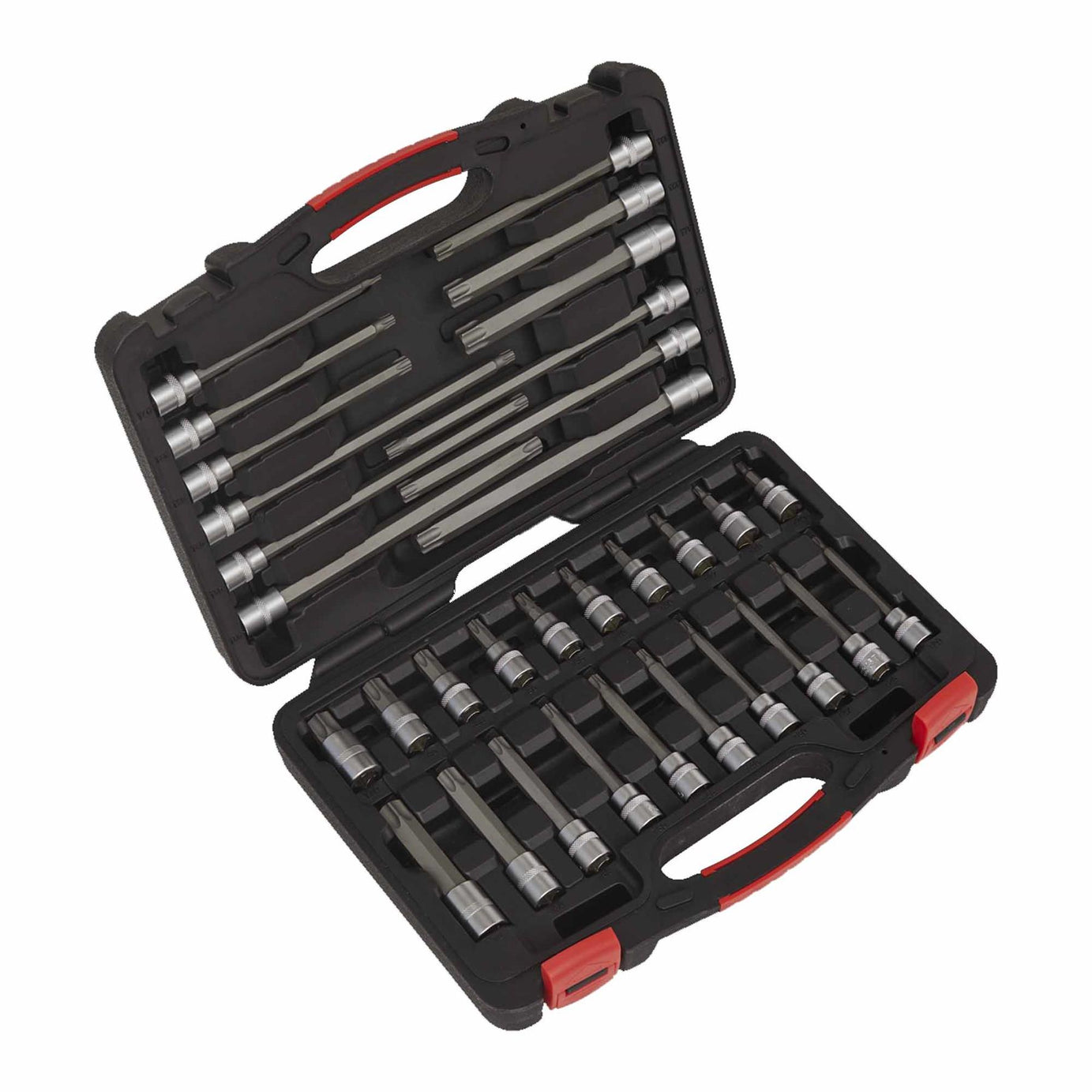 Sealey TRX-Star* Socket Bit Set 32pc 3/8"Sq Drive - Platinum Series