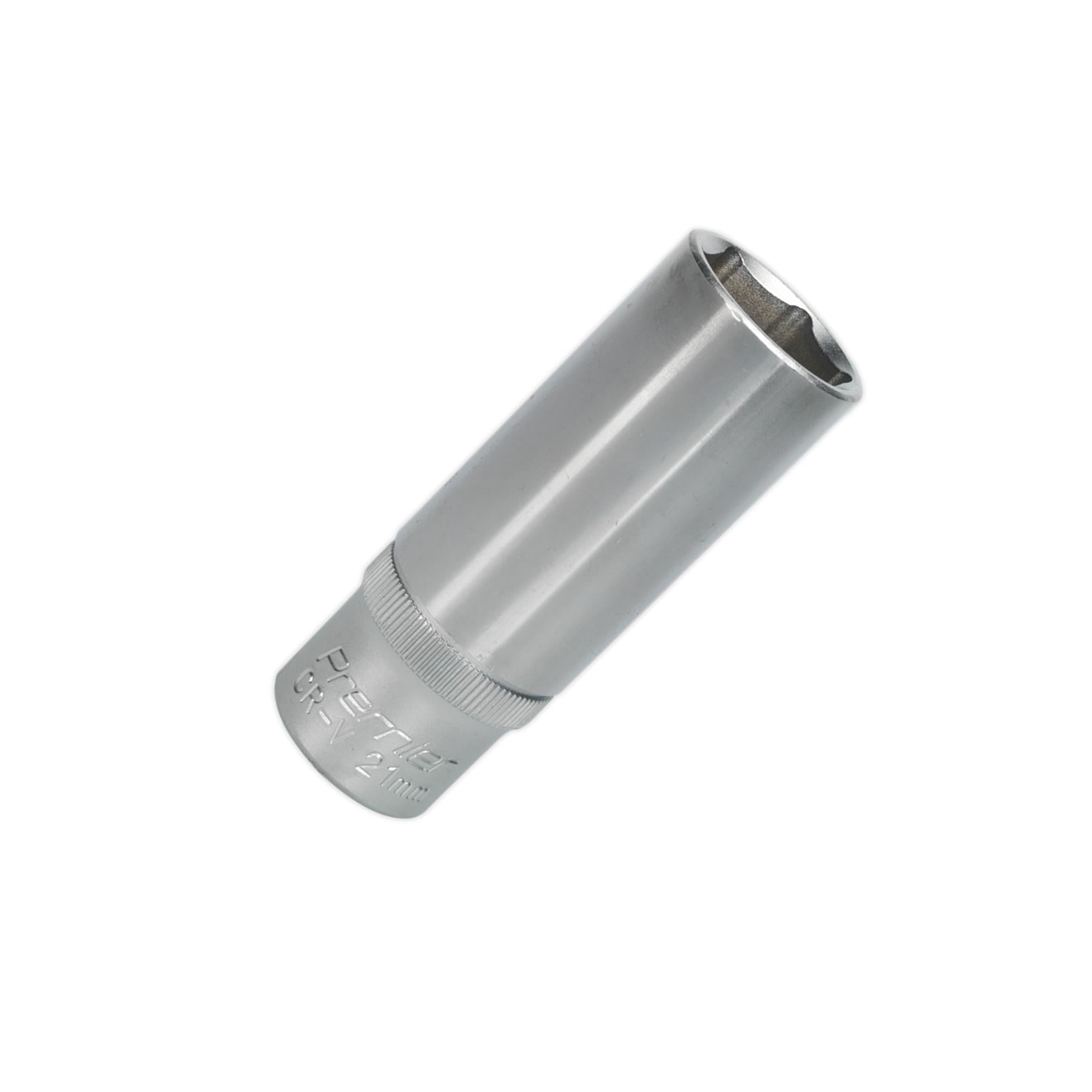 Sealey WallDrive® Socket 21mm Deep 1/2"Sq Drive