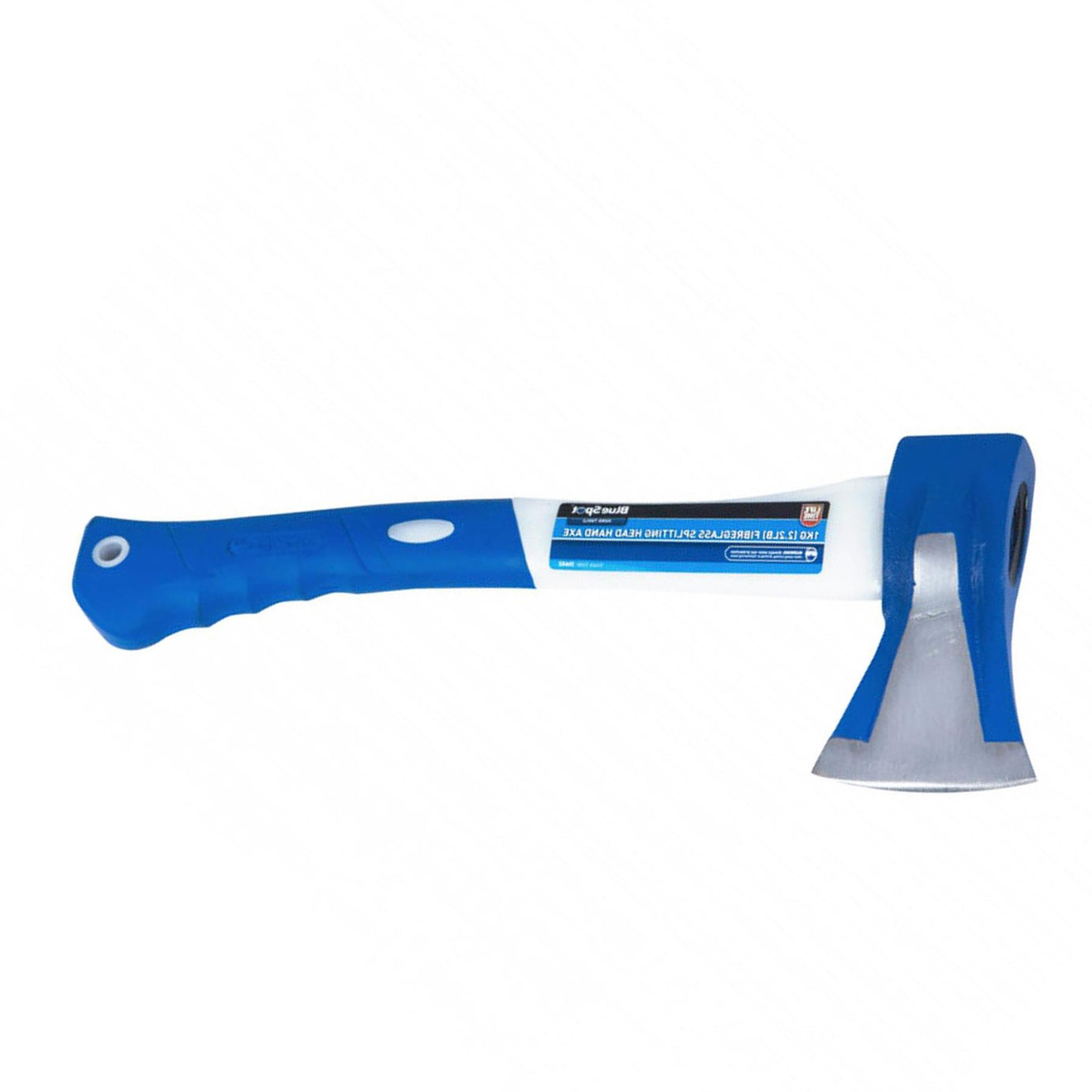 BlueSpot Splitting AXE Hatchet Fibreglass Handle Shaft Chopper Split Wood Hand Tools