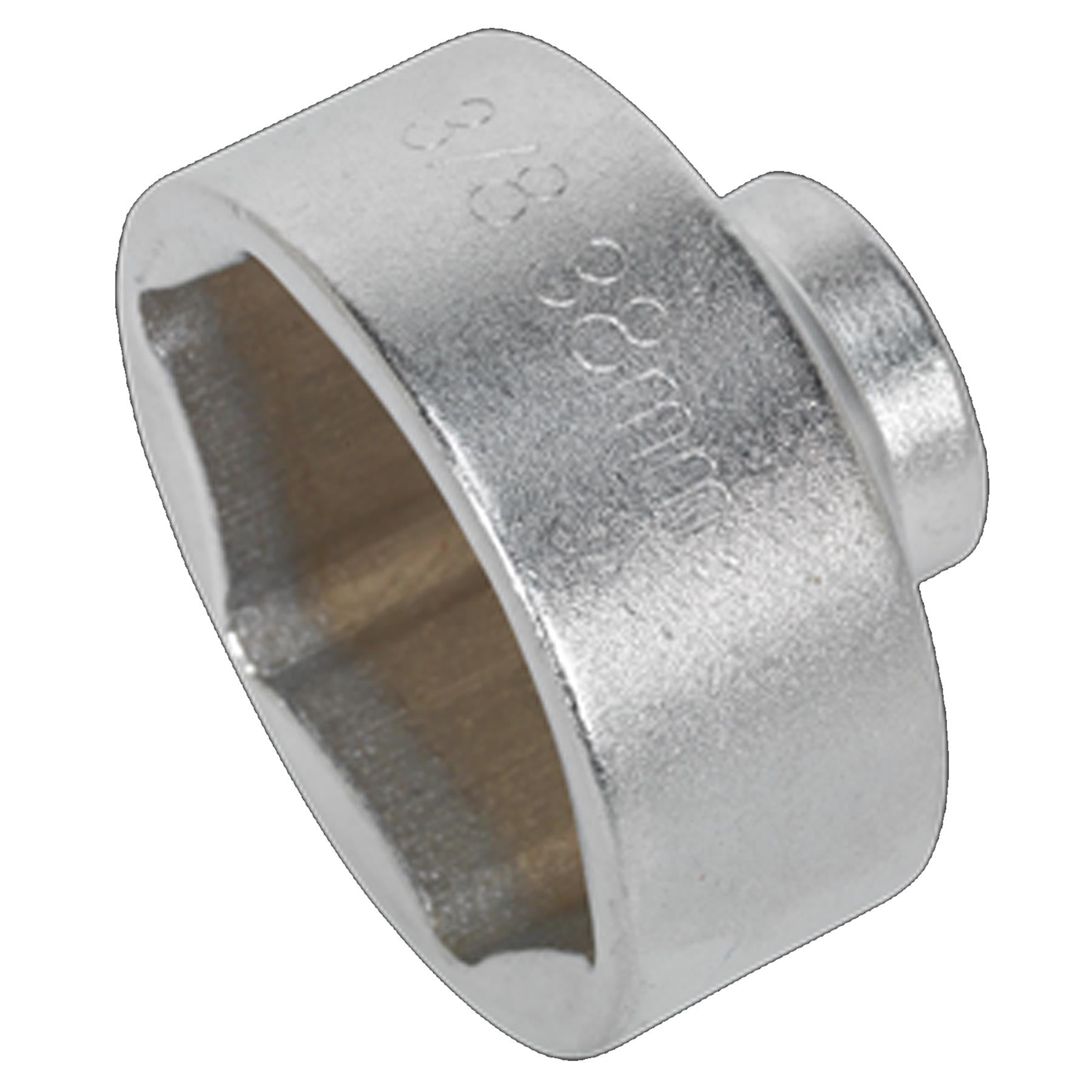 Sealey Low Profile Oil Filter Socket 38mm 3/8"Sq Drive