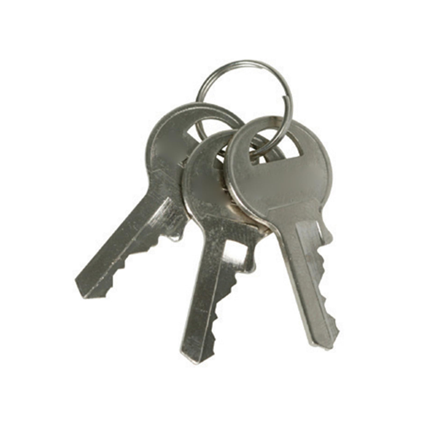 Brass Padlock Long Shackle 40mm Chrome-Plated Steel Shackle & Multi-Pin Tumbler