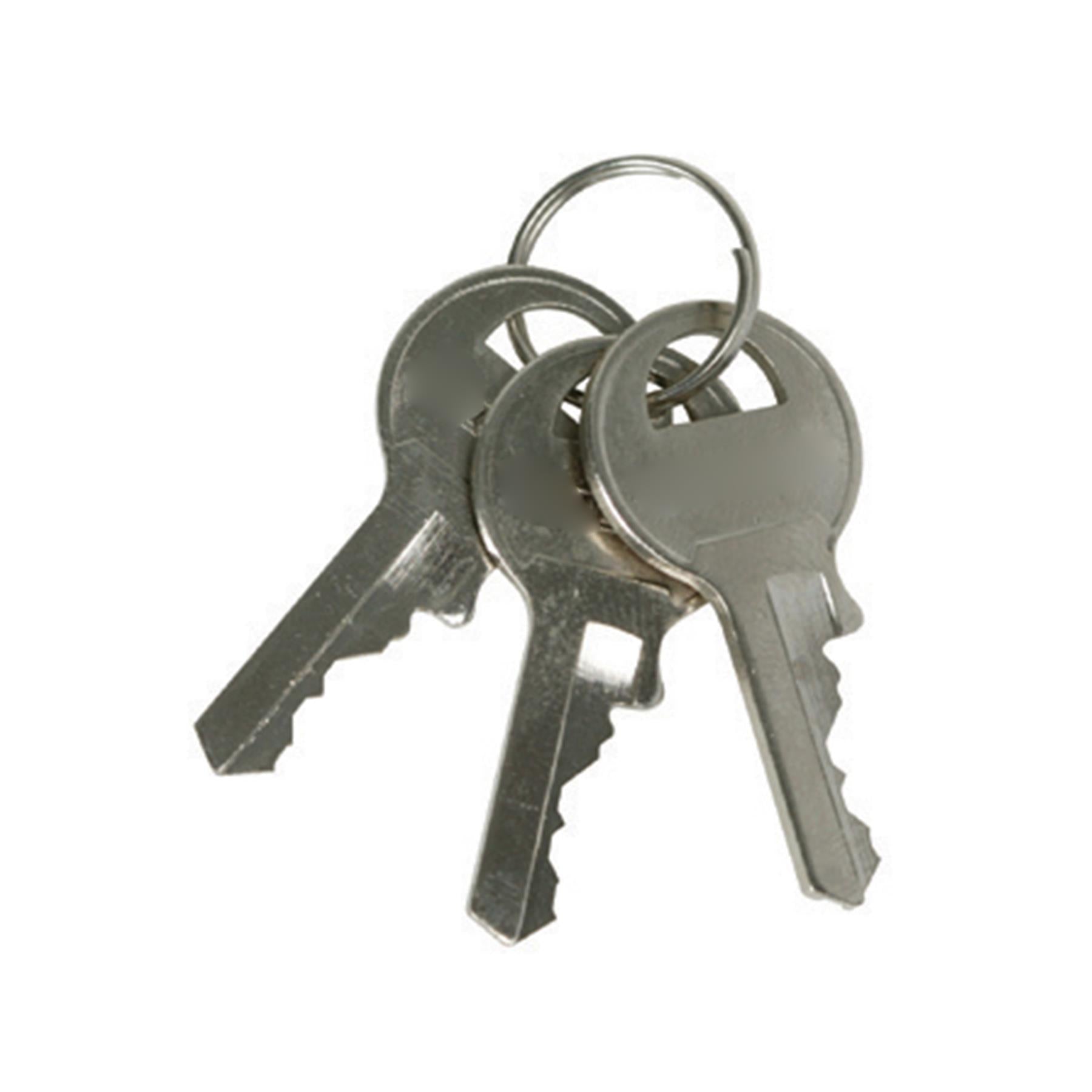 Brass Padlock Long Shackle 40mm Chrome-Plated Steel Shackle & Multi-Pin Tumbler
