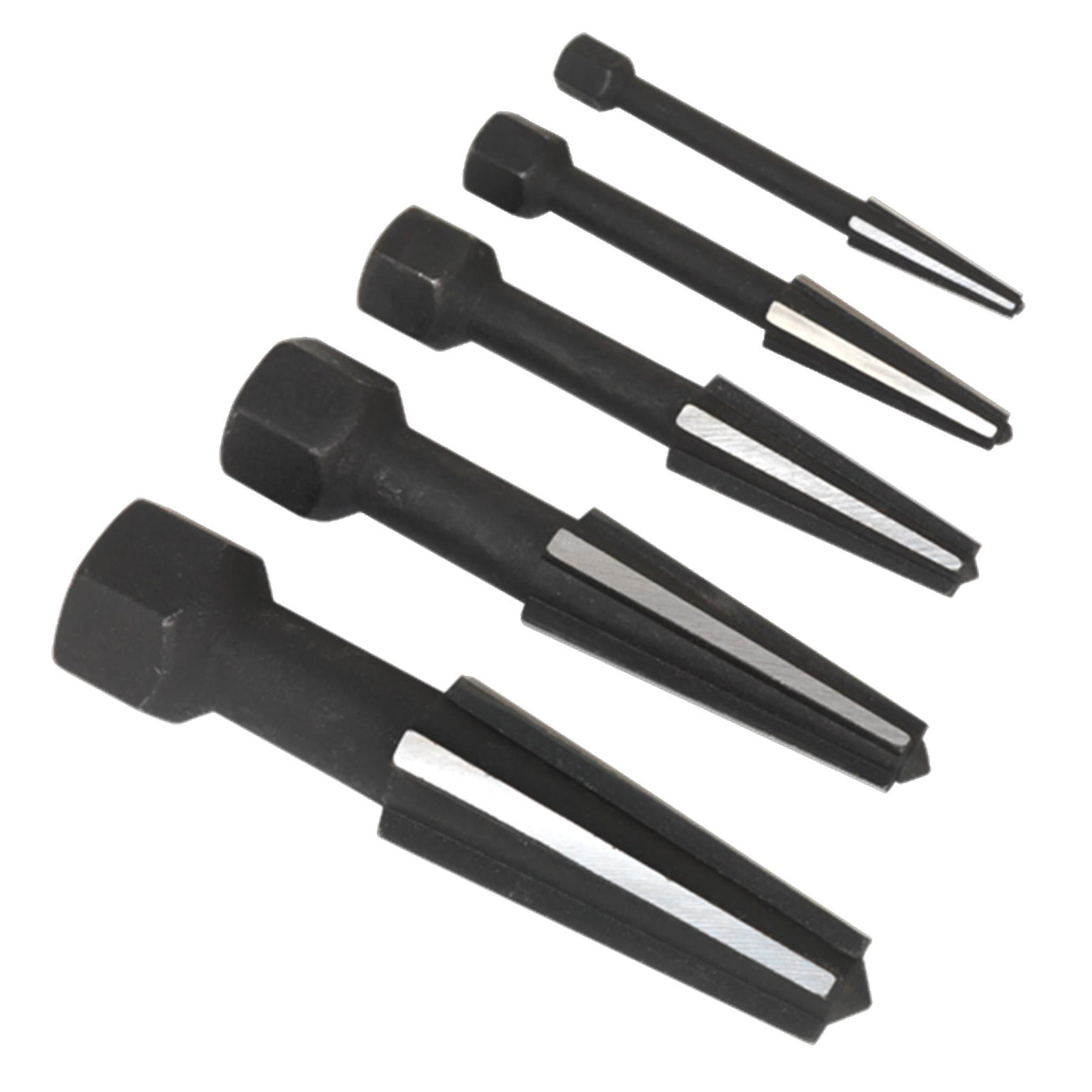 Sealey Screw Extractor Set 5pc Double Edge