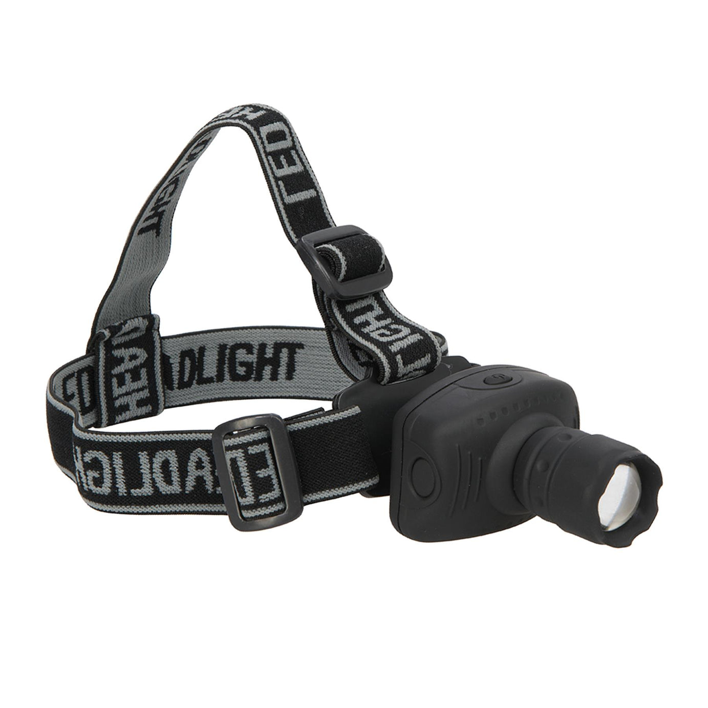 Led Head Torch 1W Powerful Light Rubberised Abs Camping Spot/Floodlight