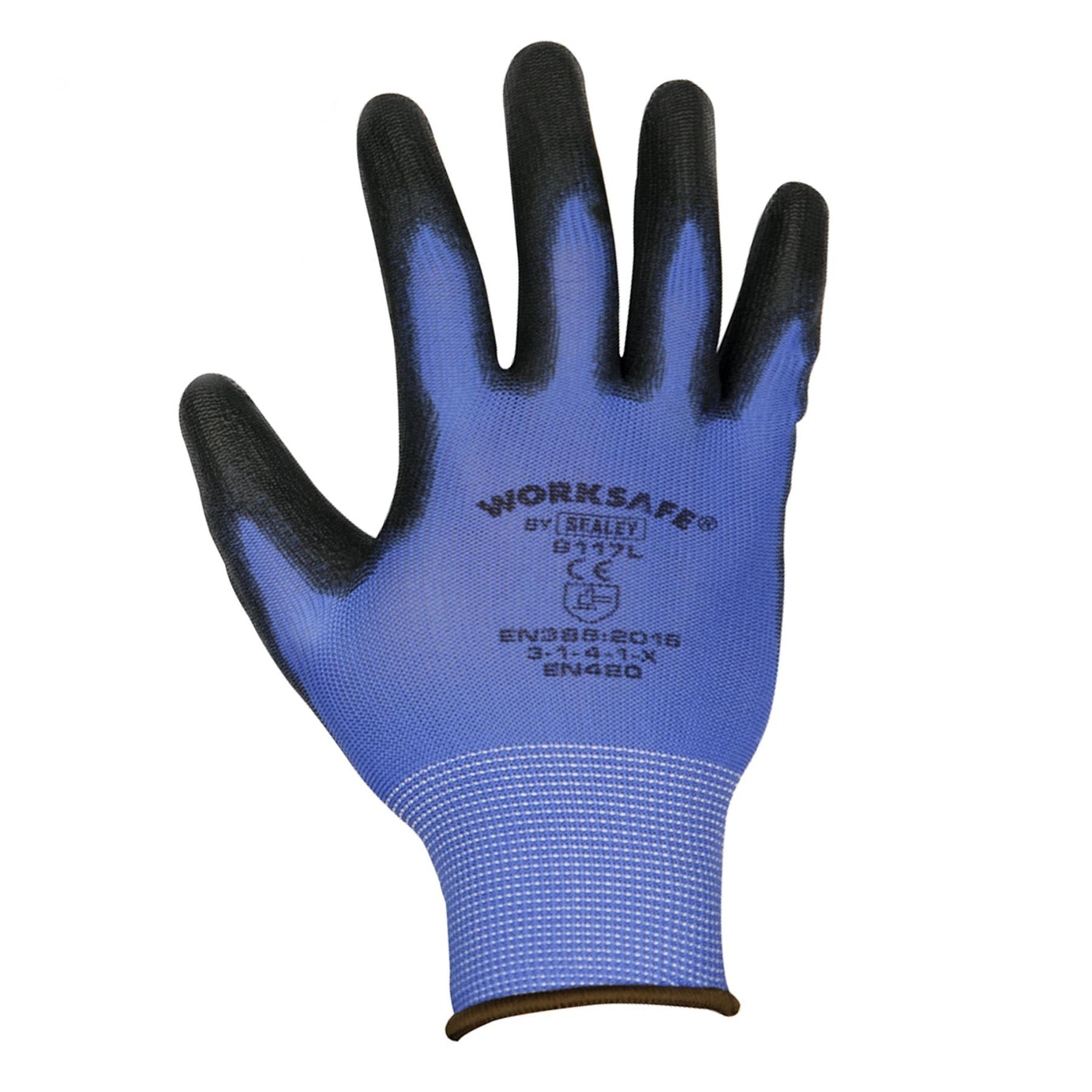 Sealey Lightweight Precision Grip Gloves (Large) - Pack of 6 Pairs