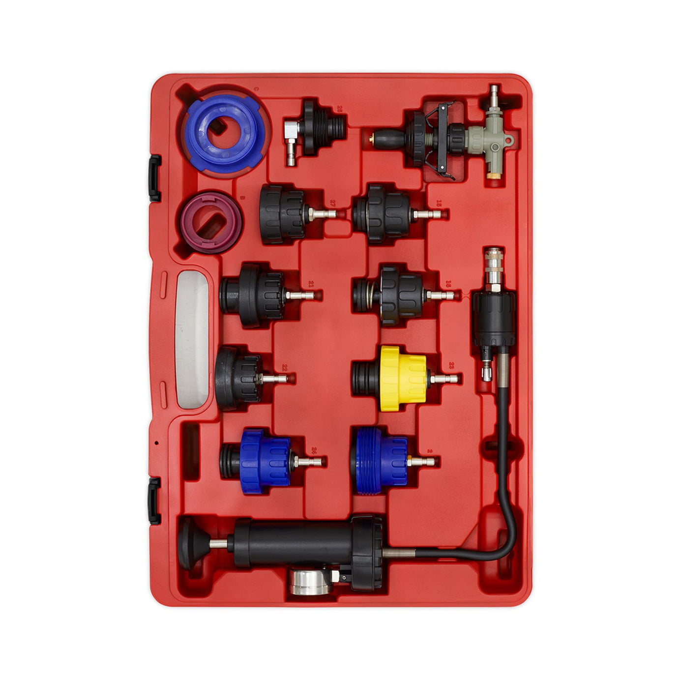 Sealey Cooling System Pressure Test Kit 13pc