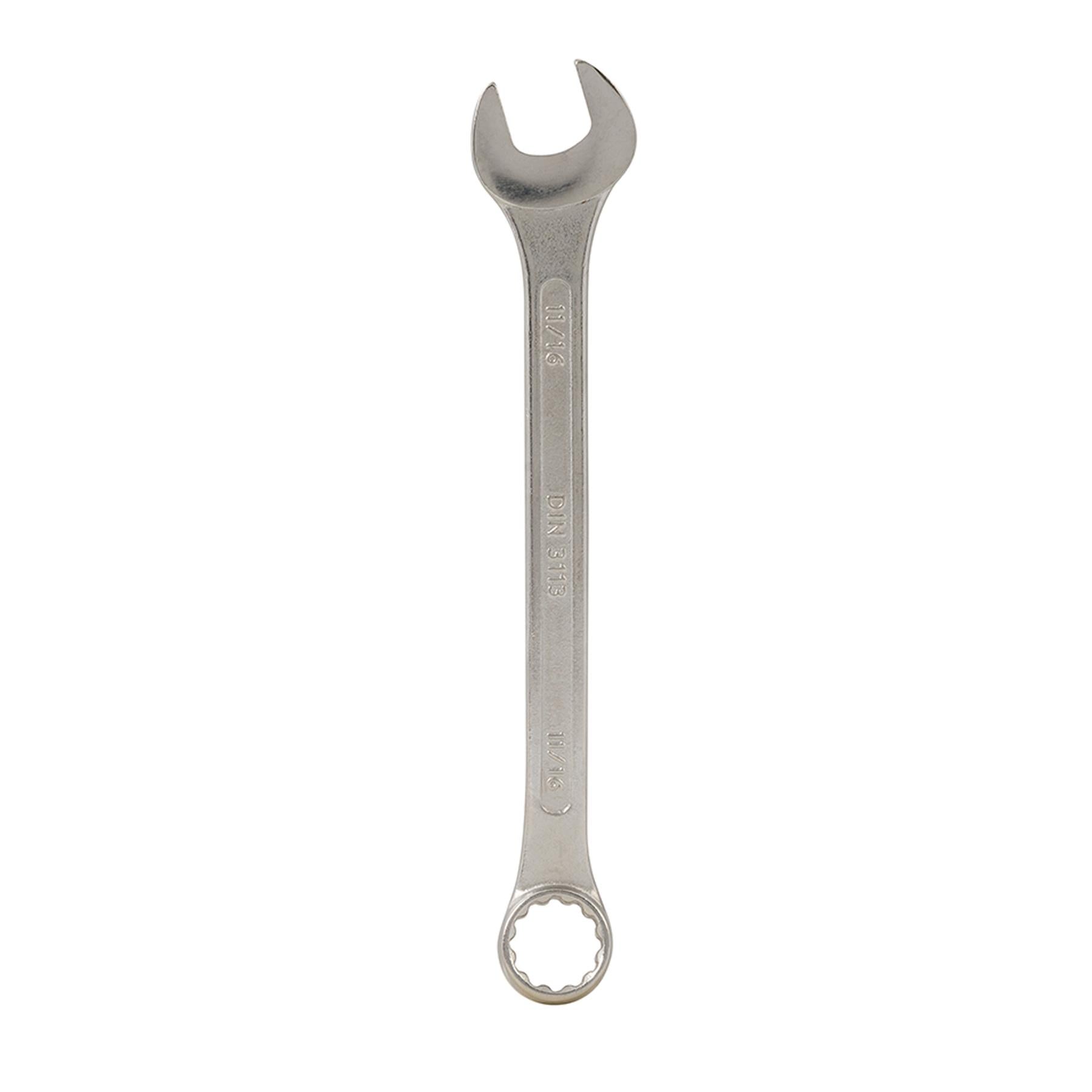 Imperial/Af Combination Spanner Set Open Ended/Ring Chrome Vanadium Steel 6 Pce