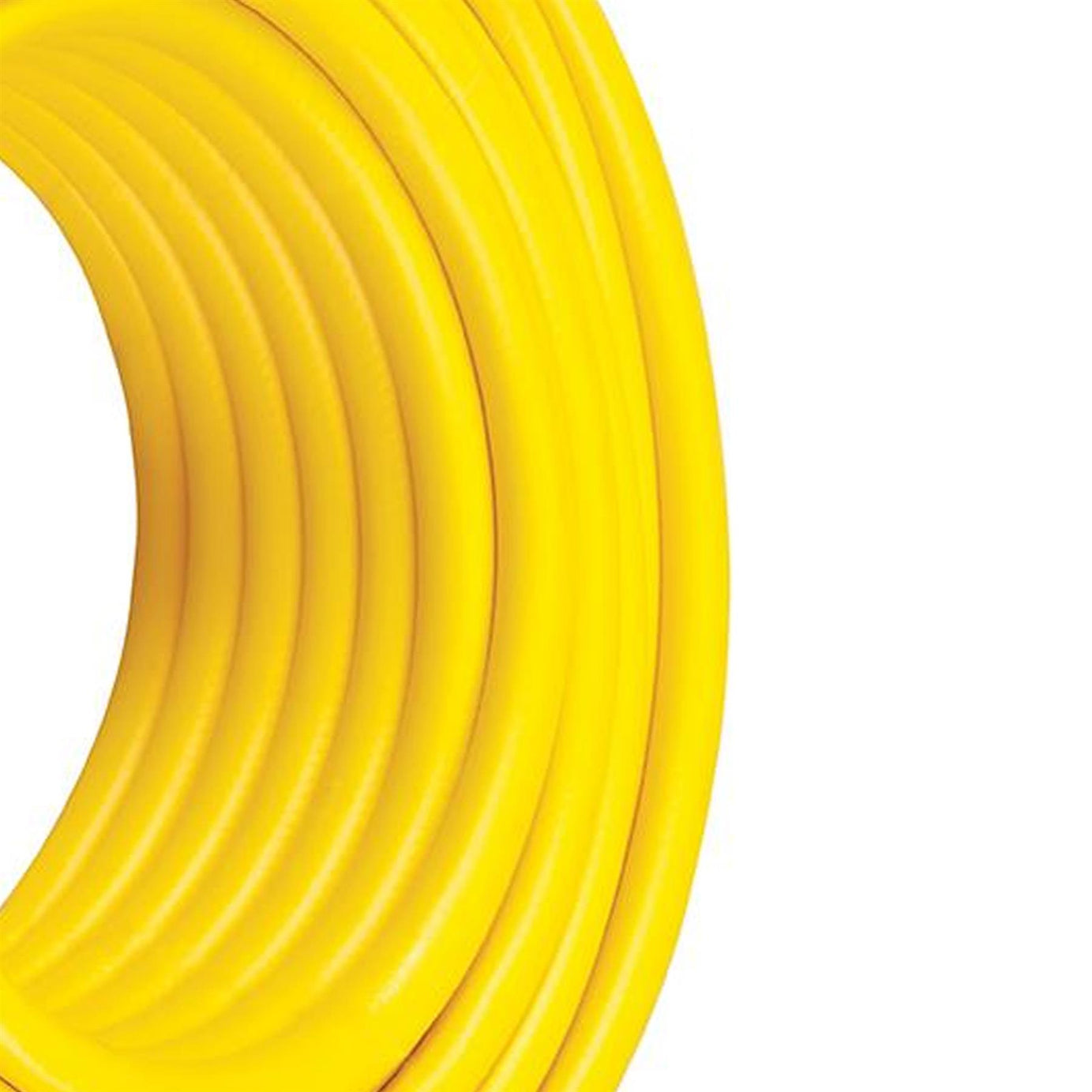 Reinforced Yellow Braided Flexible PVC Hose Pipe 30m for Water Air Oil Gases
