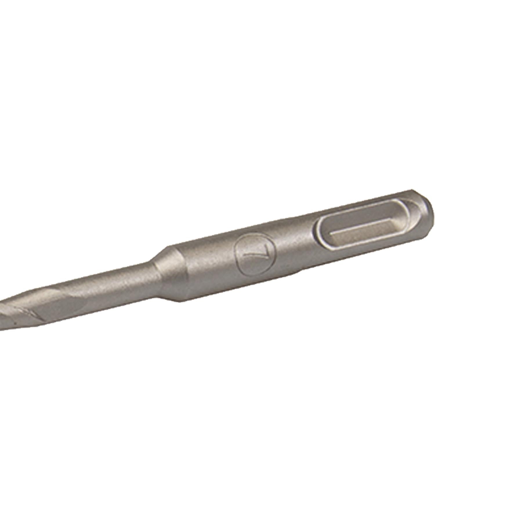 SDS+ PLUS MASONRY DRILL BIT 7 x 210mm, TUNGSTEN CARBIDE TIP, FOR STONE CONCRETE BRICK