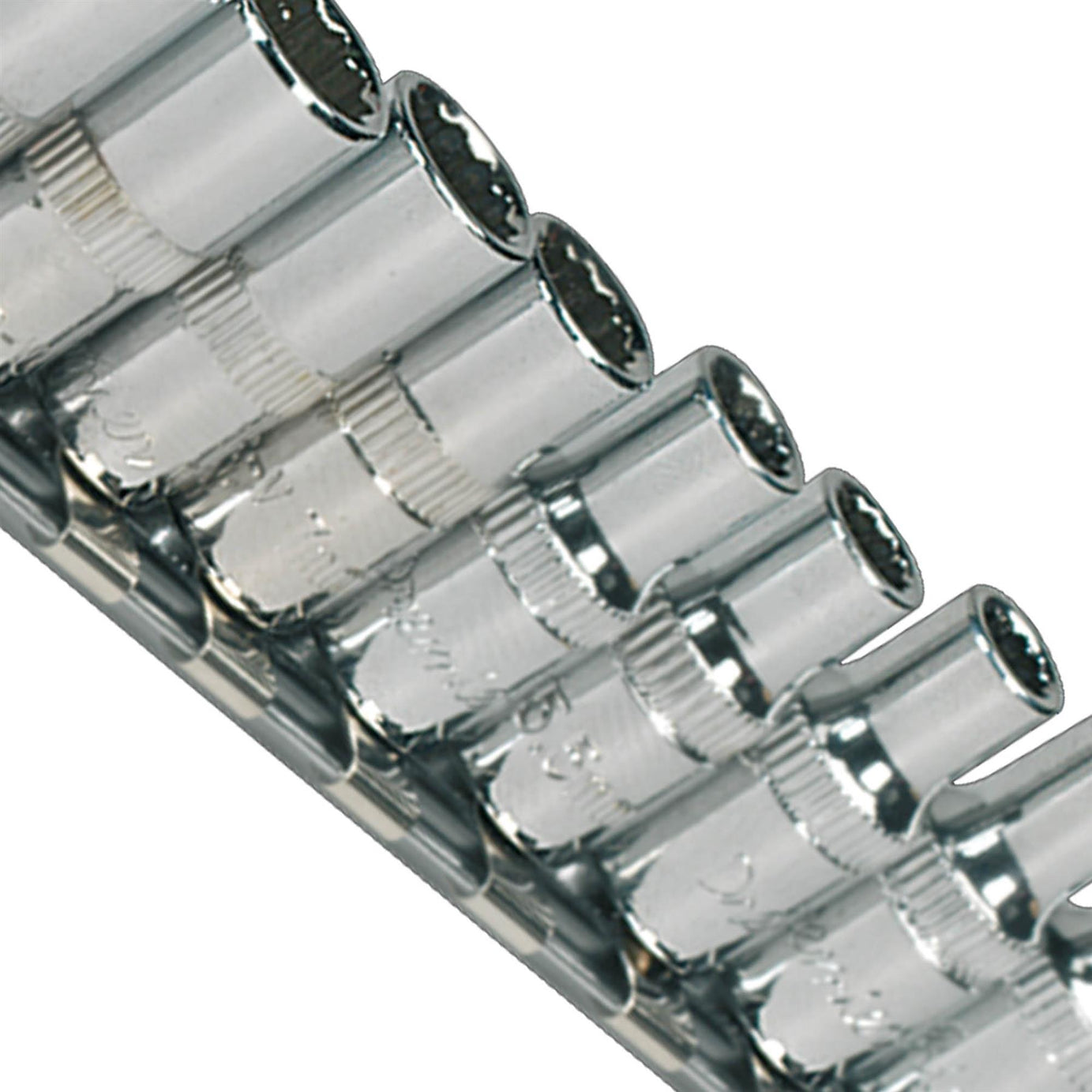 Sealey Socket Set 13pc 1/4"Sq Drive 12pt WallDrive Metric