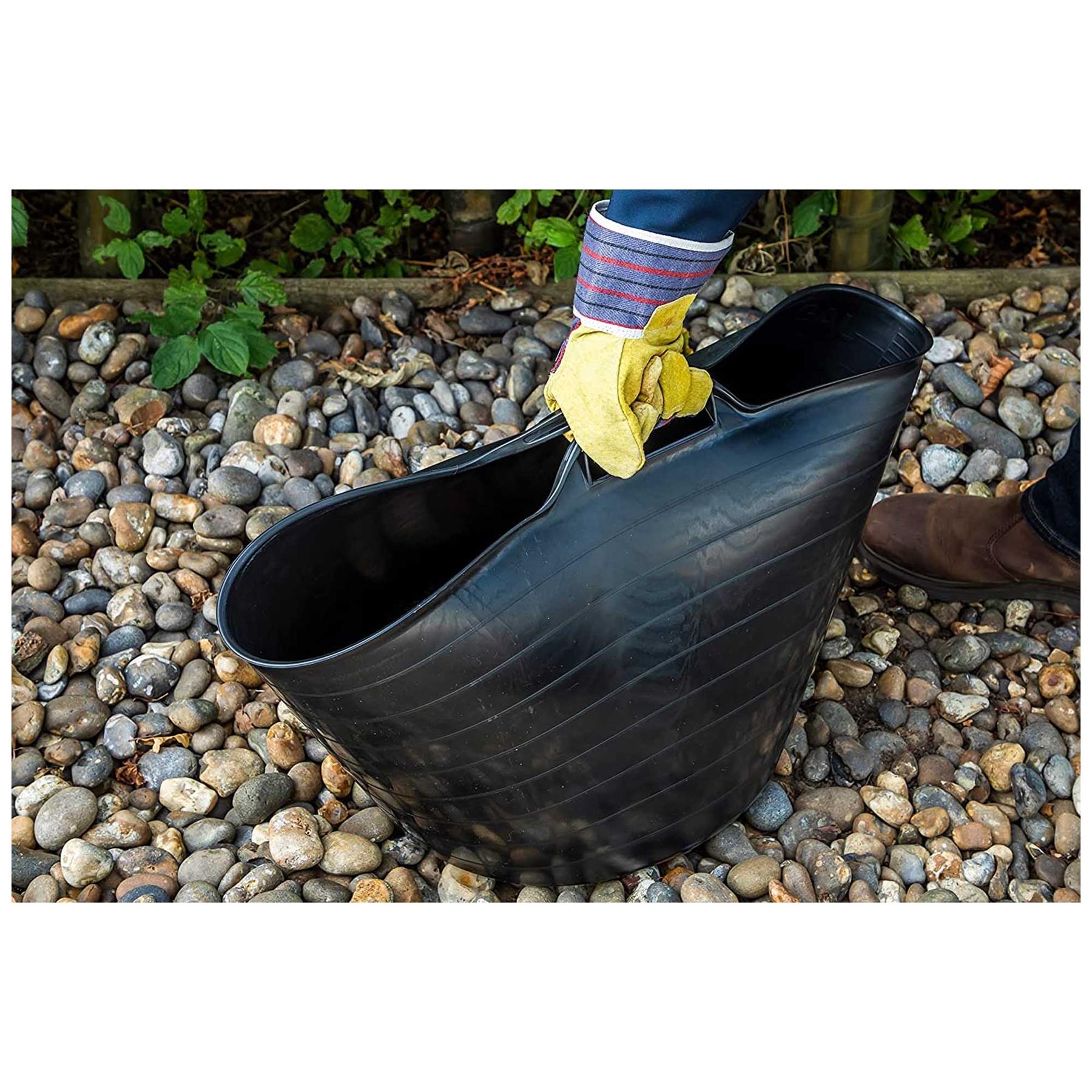Sealey Heavy-Duty Flexi Tub 40L - Black