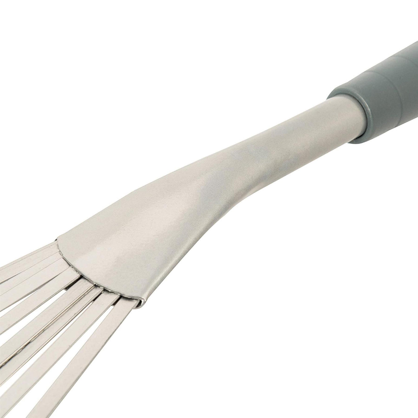 Hand Shrub Rake 390mm Gardening Tool Corrosion-Resistant Nine-Teeth Fan Rake