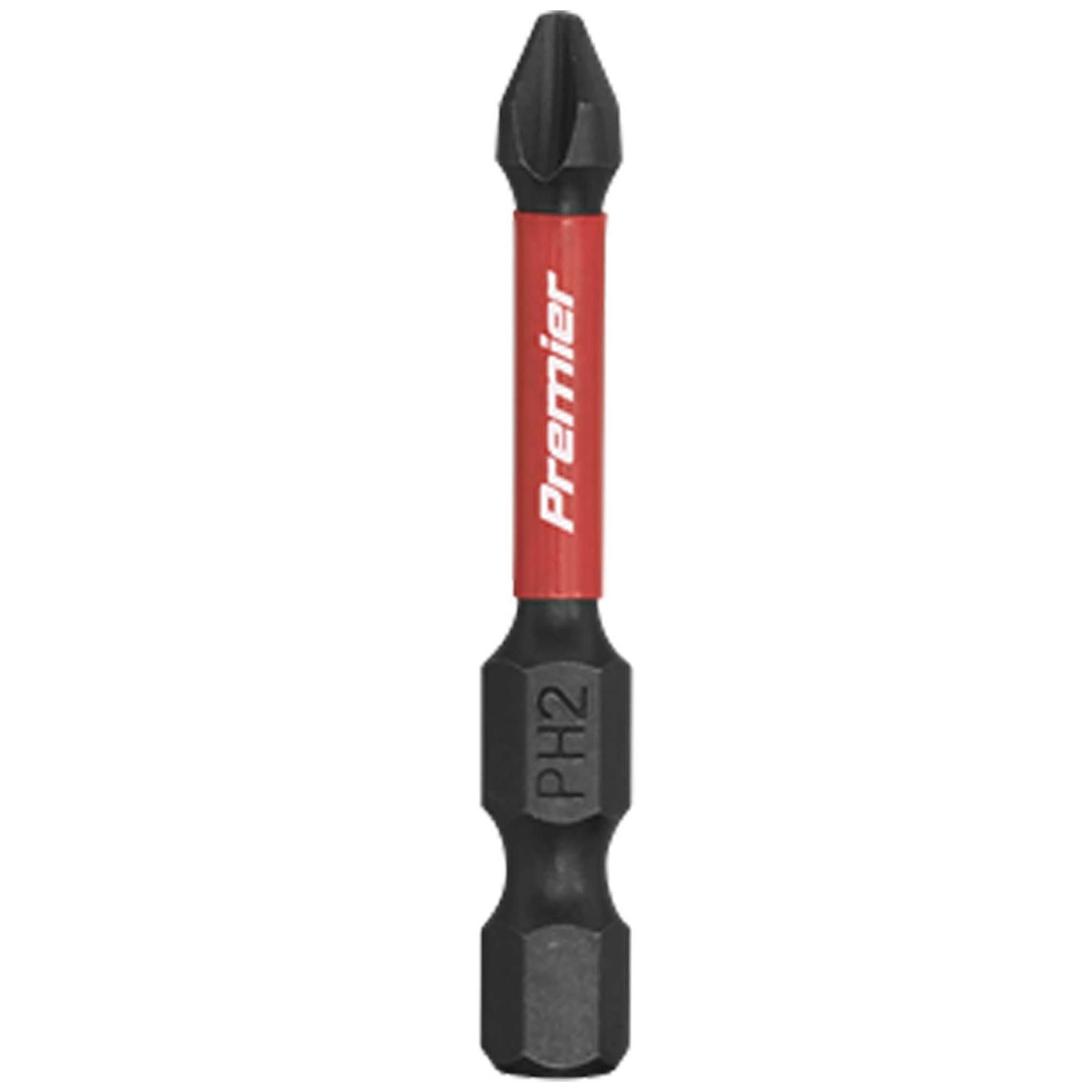 Sealey Phillips #2 Impact Power Tool Bits 50mm - 10pc
