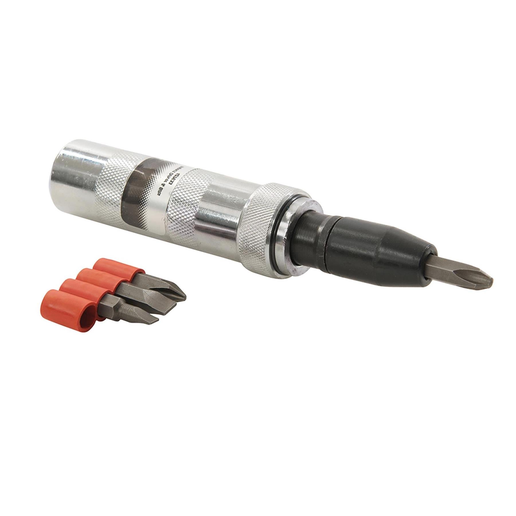 Reversible Impact Screwdriver & Driver Bits Slotted Crosshead Length170mm