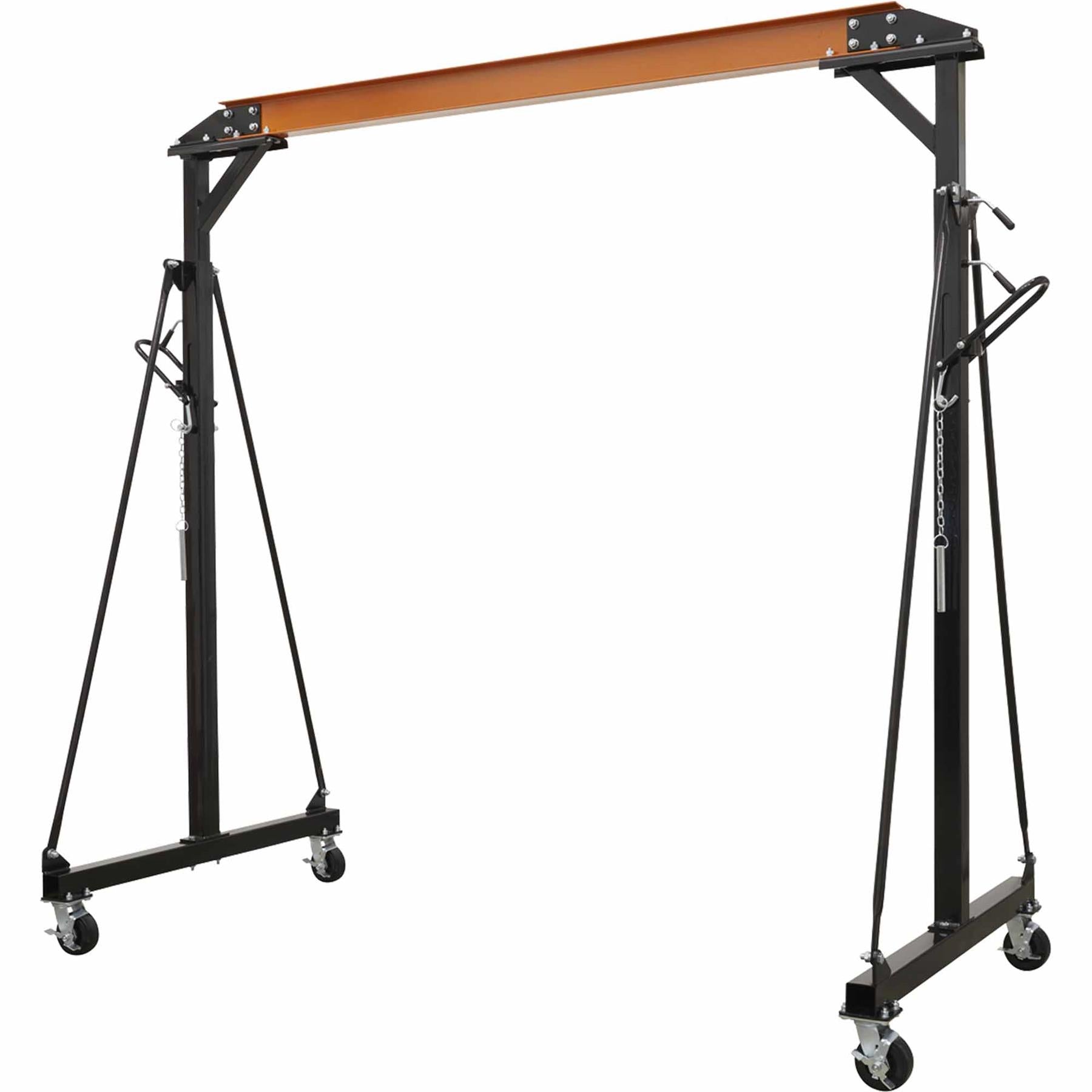 Sealey Tools SG1000 Portable Gantry Crane Adjustable 1 Tonne Lifting Mobile New