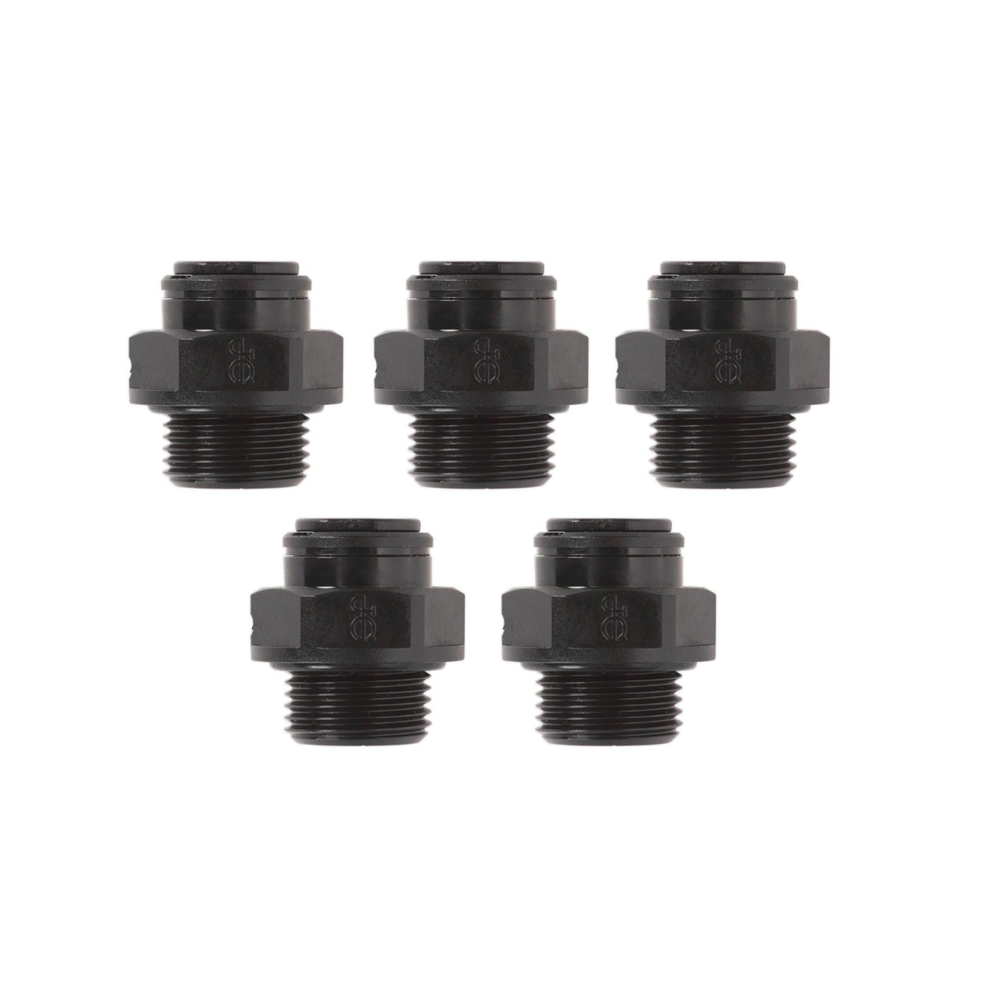 Sealey Straight Adaptor 8mm x 3/8"BSP Pk of 5 (Speedfit-PM010813E)