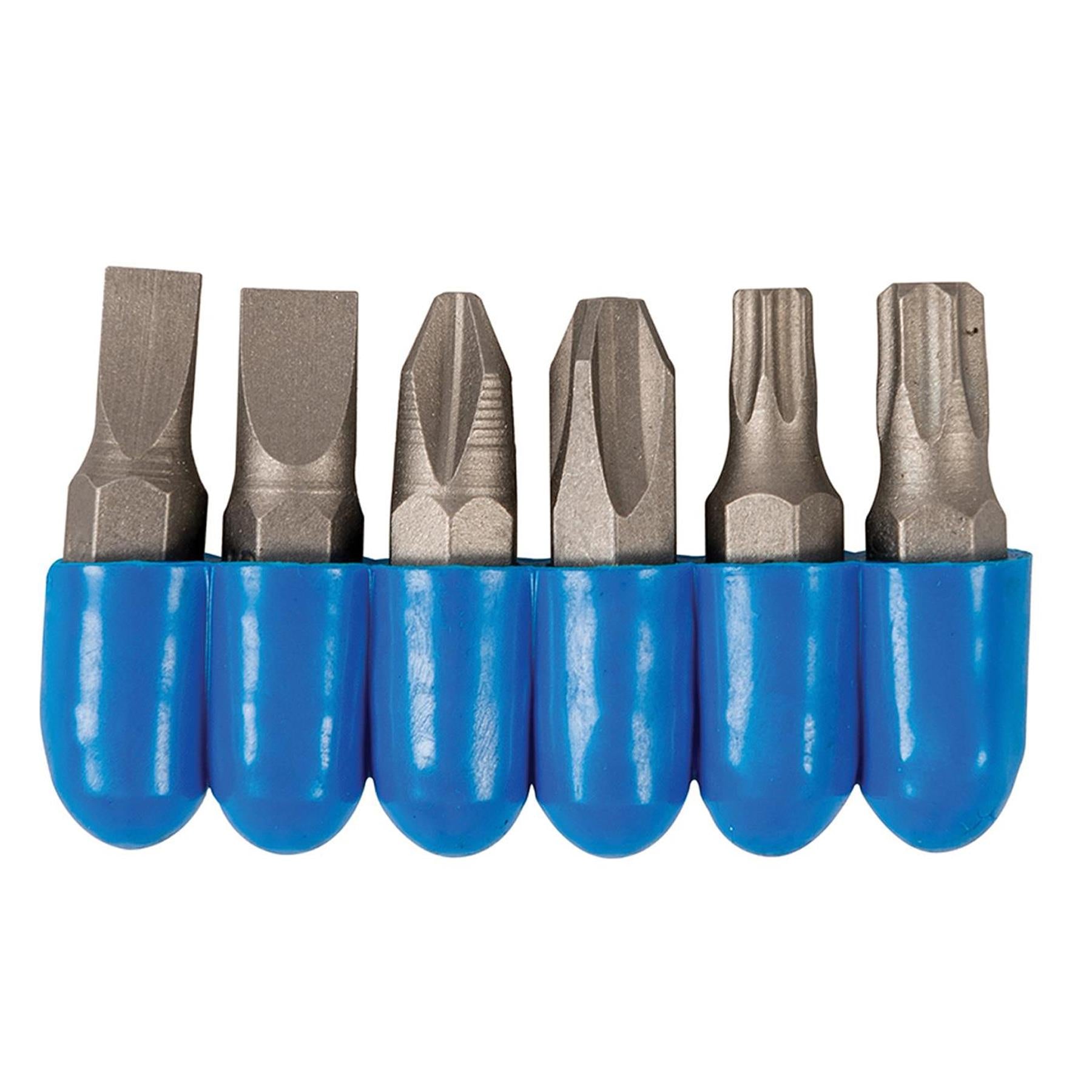 7Pce Stubby Ratchet Screwdriver Set 3-Position Action 1/4" Magnetic Socket