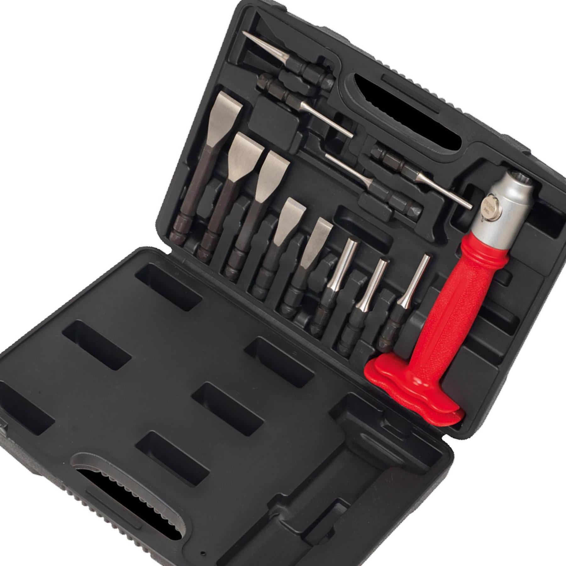 Sealey Interchangeable Punch & Chisel Set 13pc