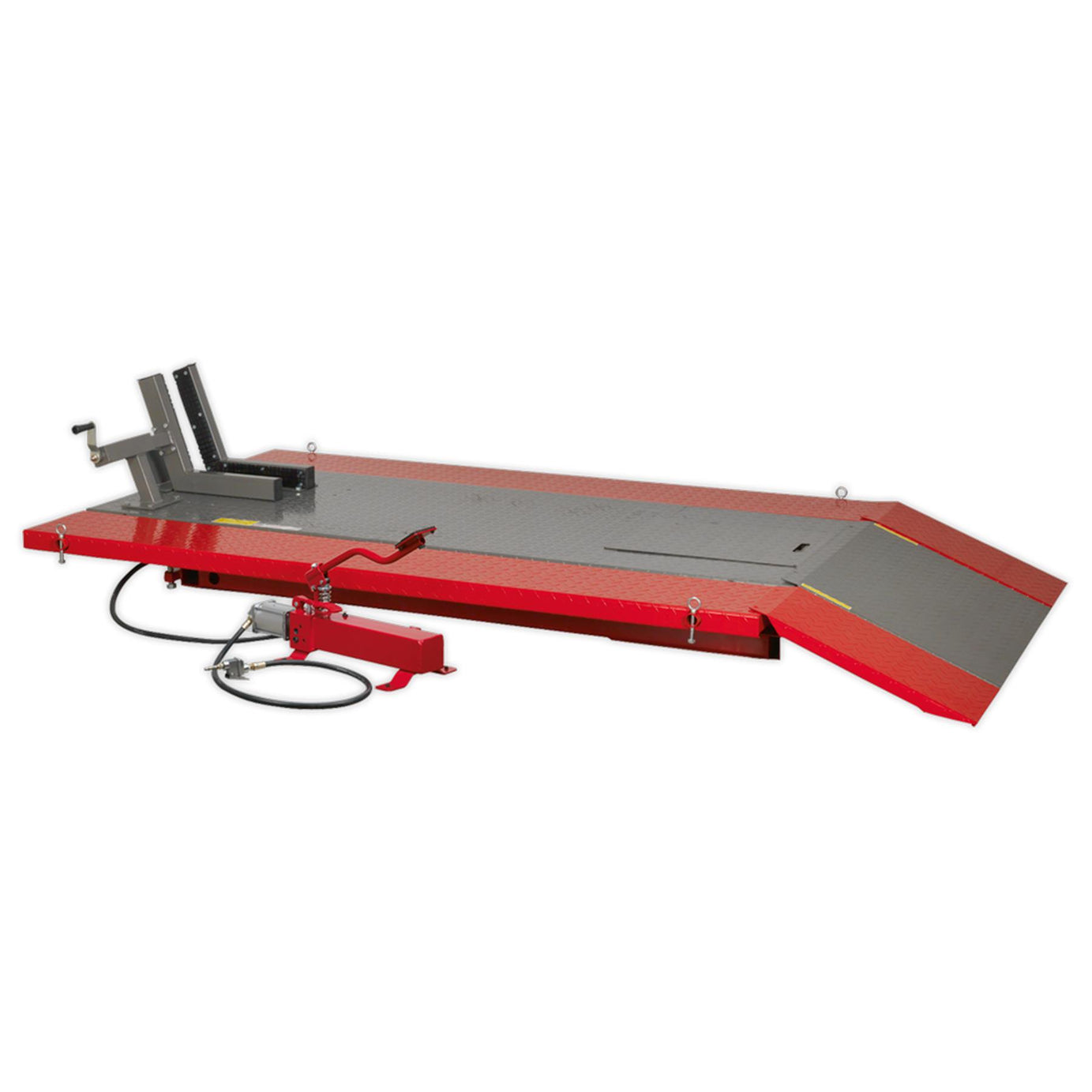 Sealey Mini Tractor/Quad/Motorcycle Lift 680kg Capacity Air/Hyd