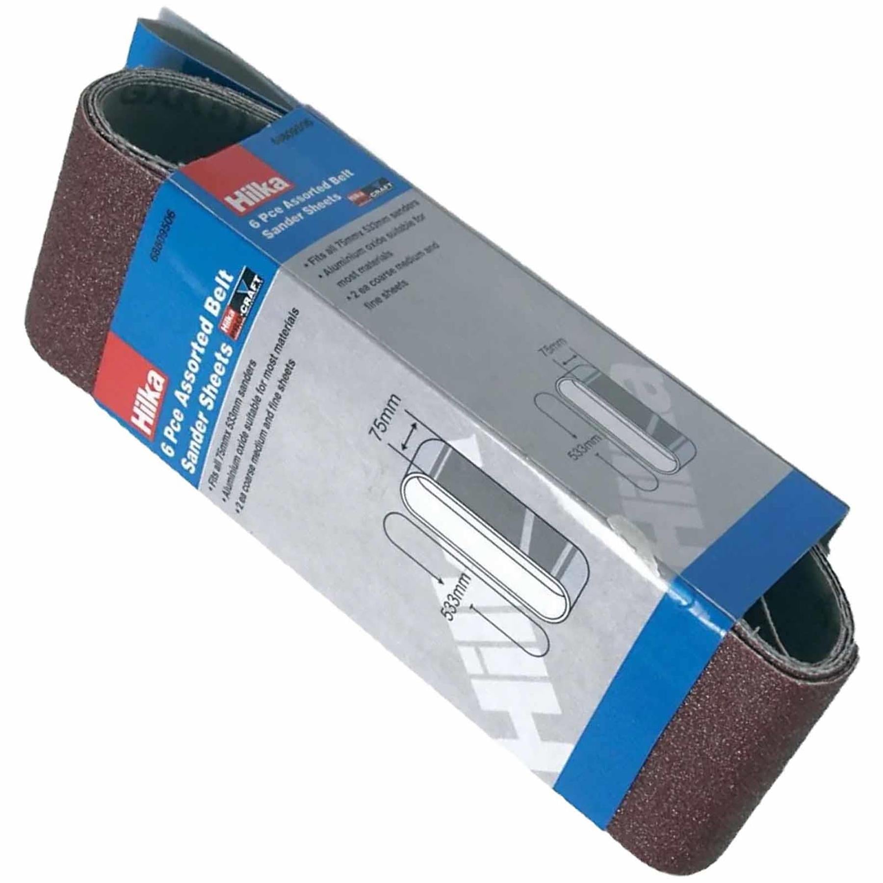Assorted Belt Sander Sheets