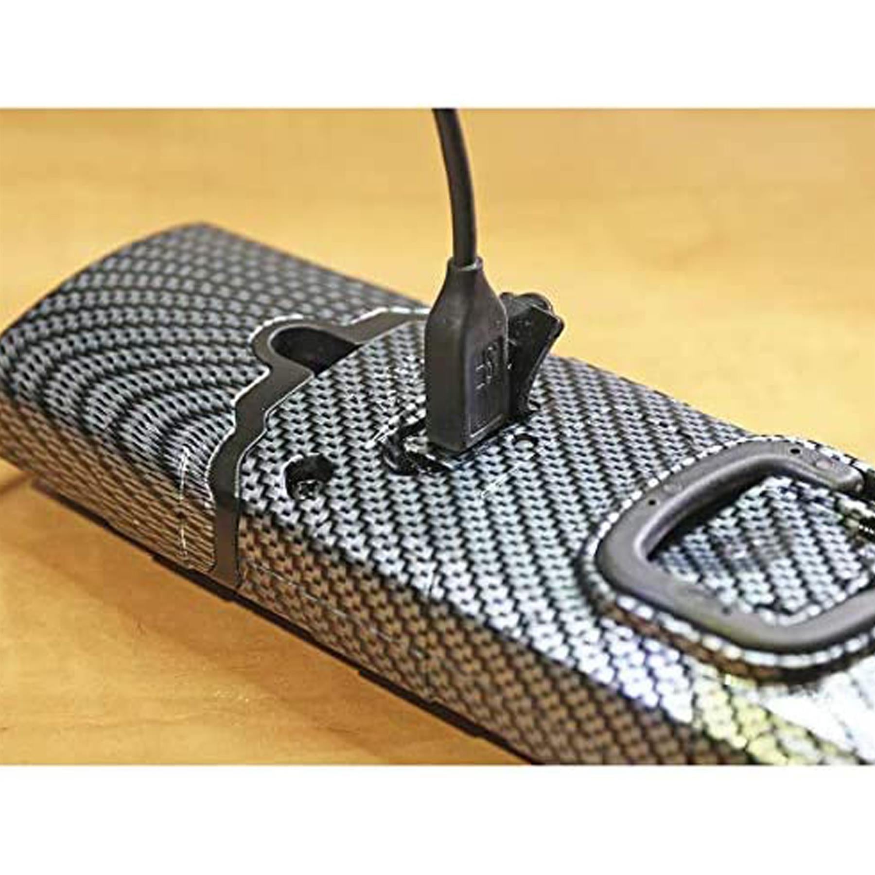 Sealey R/Charge 360 Insp Light 3W COB & 1W SMD LED Carbon Fibre LI