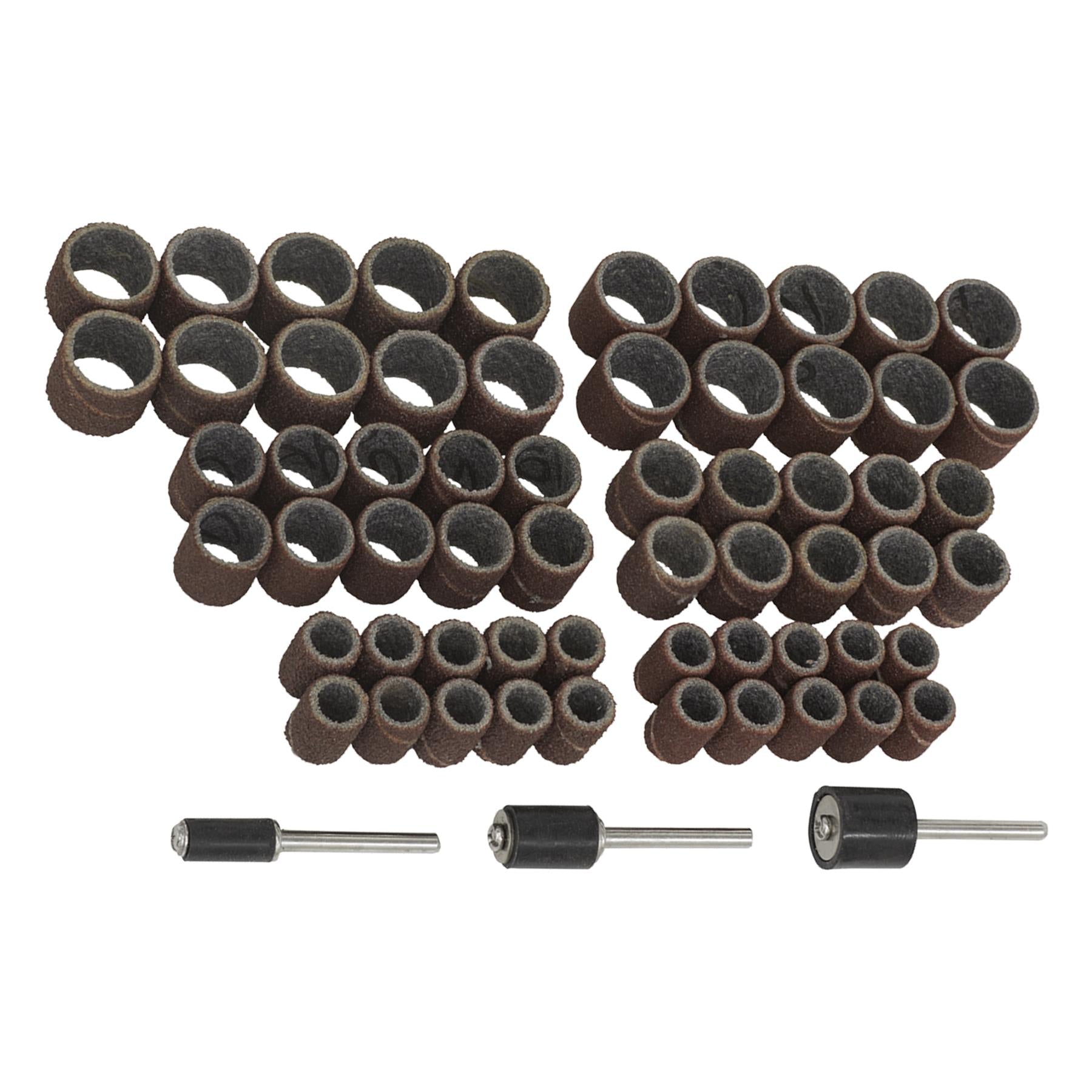 Sealey Rotary Tool Sanding Bands Set 63pc