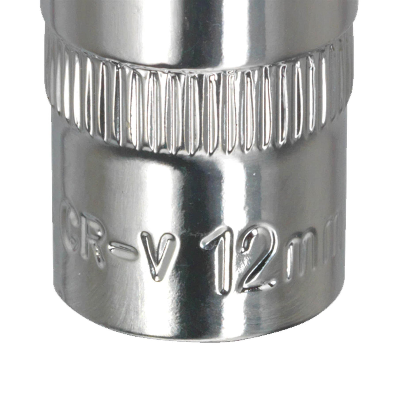 Sealey WallDrive Socket 12mm 3/8"Sq Drive Fully Polished