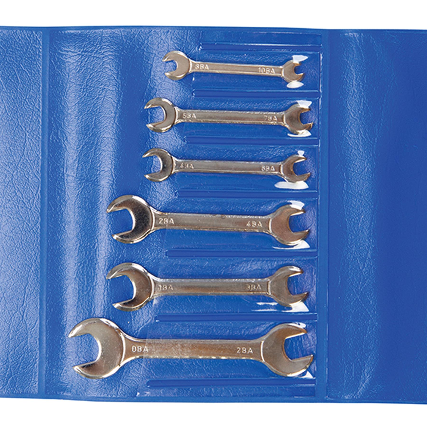 King Dick Miniature Open End Spanner Set 6pcs 0BA - 10BA