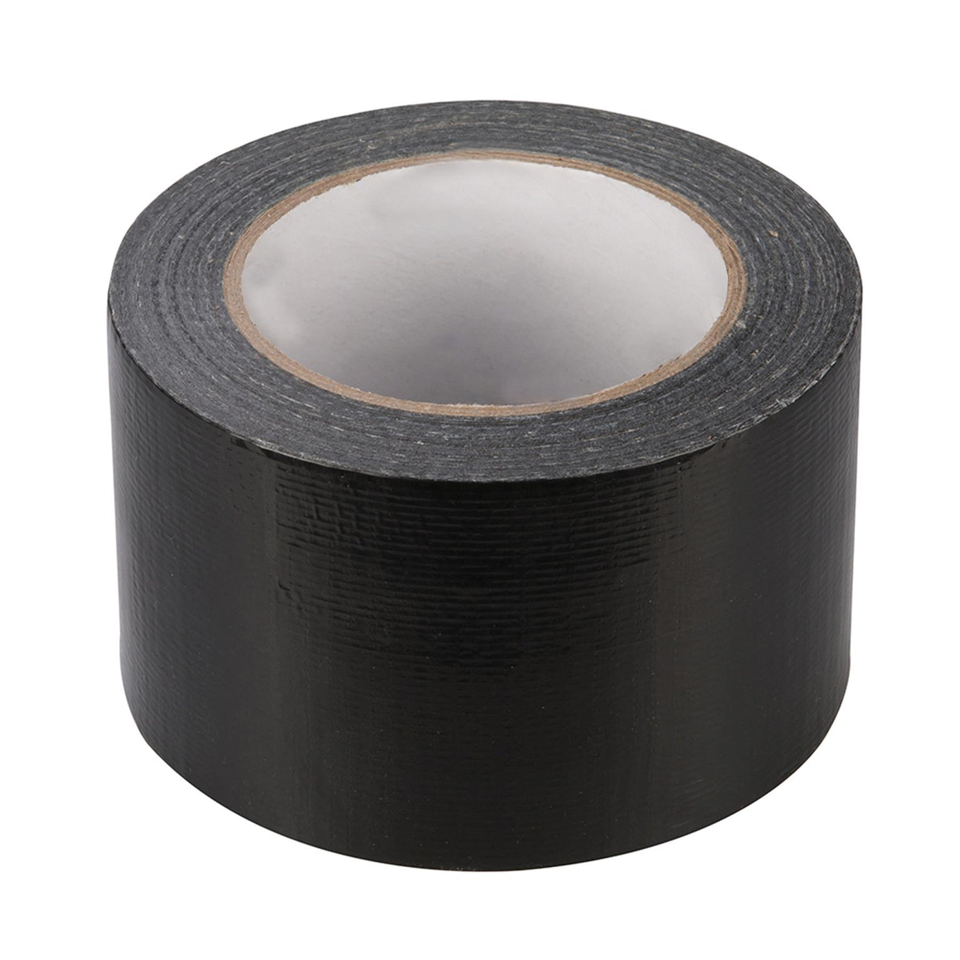 Duct Tape - 72mm X 50M Black Polyethylene-Coated With Hot-Melt Glue Adhesive