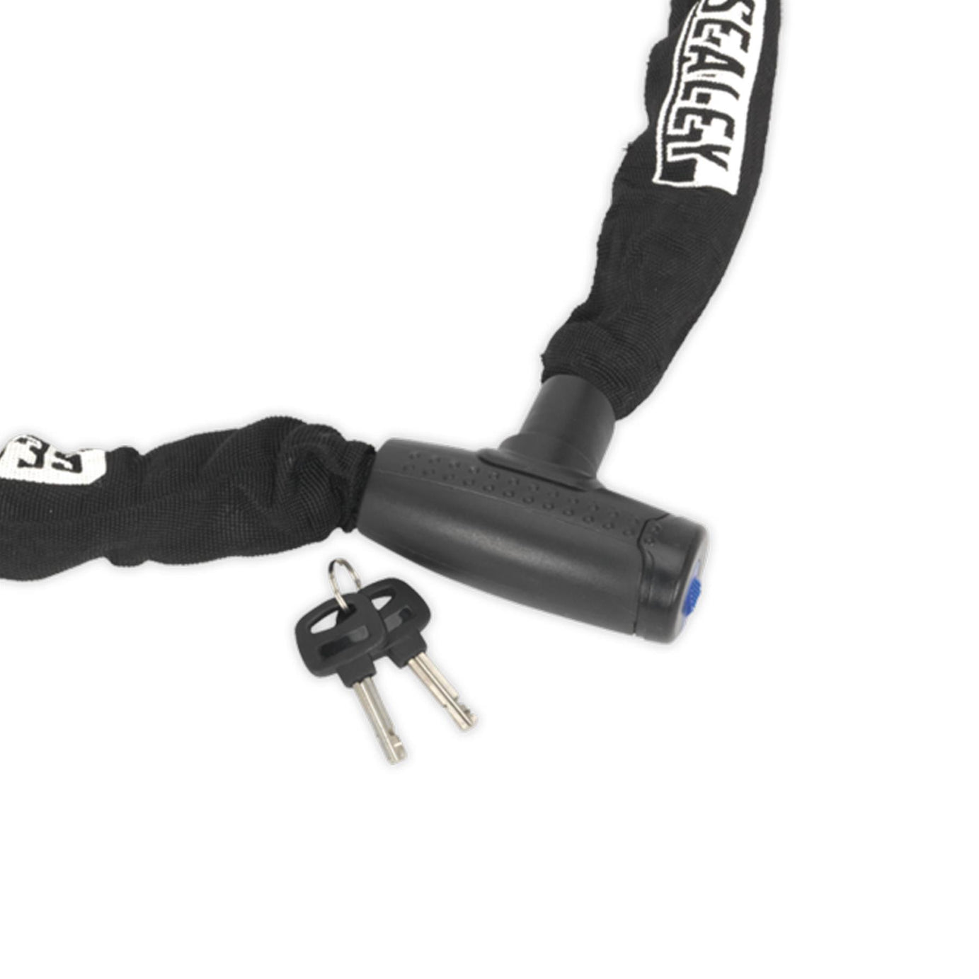 Sealey Motorcycle Motorbike Chain Lock Heavy Duty Steel 10mm x 1.5m