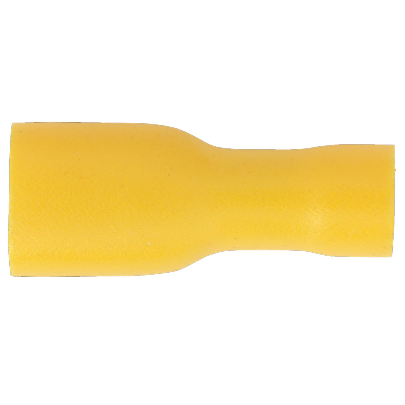 Fully Insulated Terminal 6.3mm Female Yellow Pack of 100 Sealey