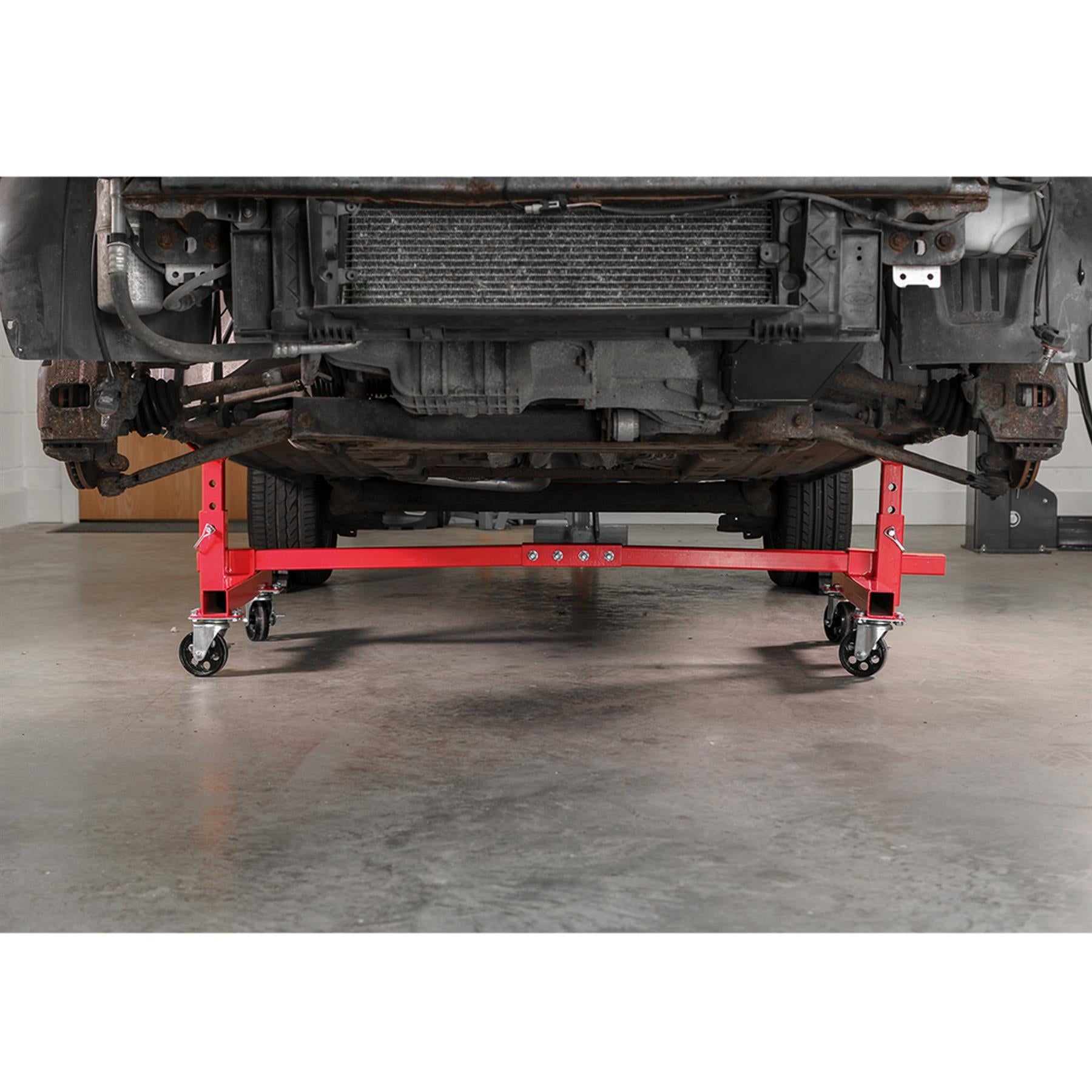 Sealey Vehicle Moving Dolly 2 Post 900kg Heavy-Duty Steel Frame