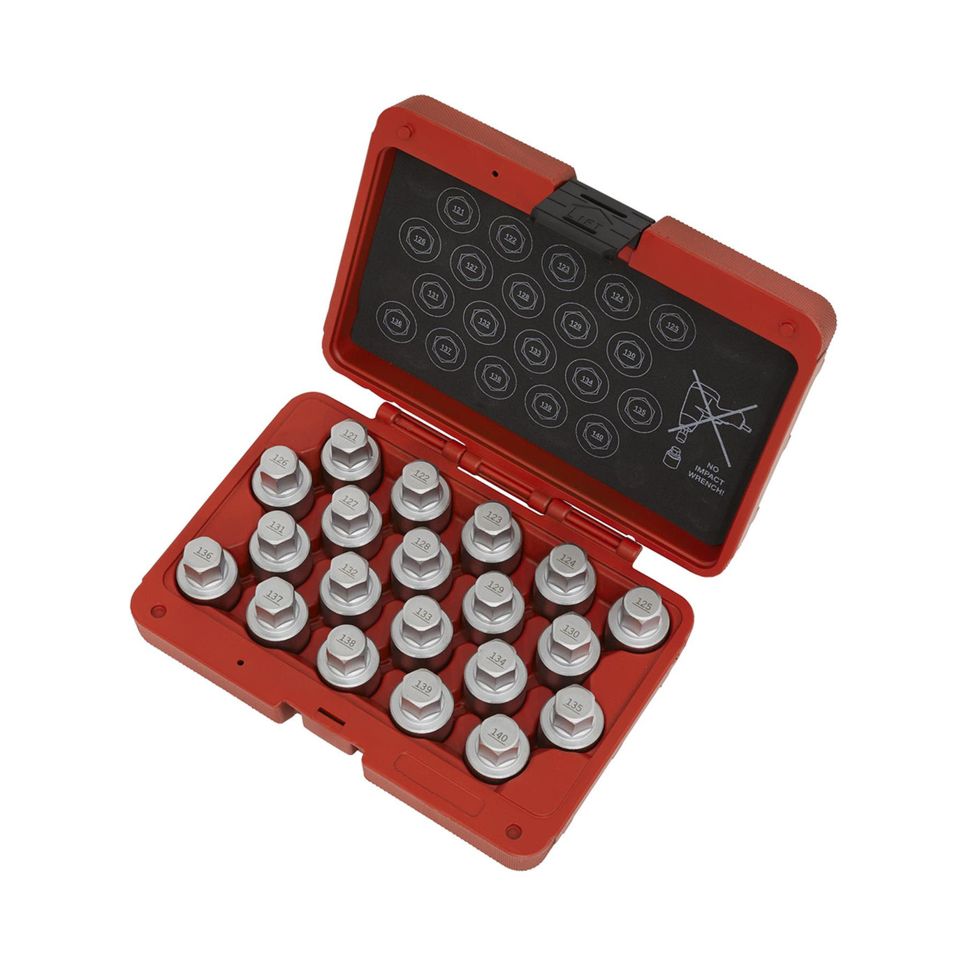 Sealey Locking Wheel Nut Key Set 20pc - Vauxhall-B - SX215