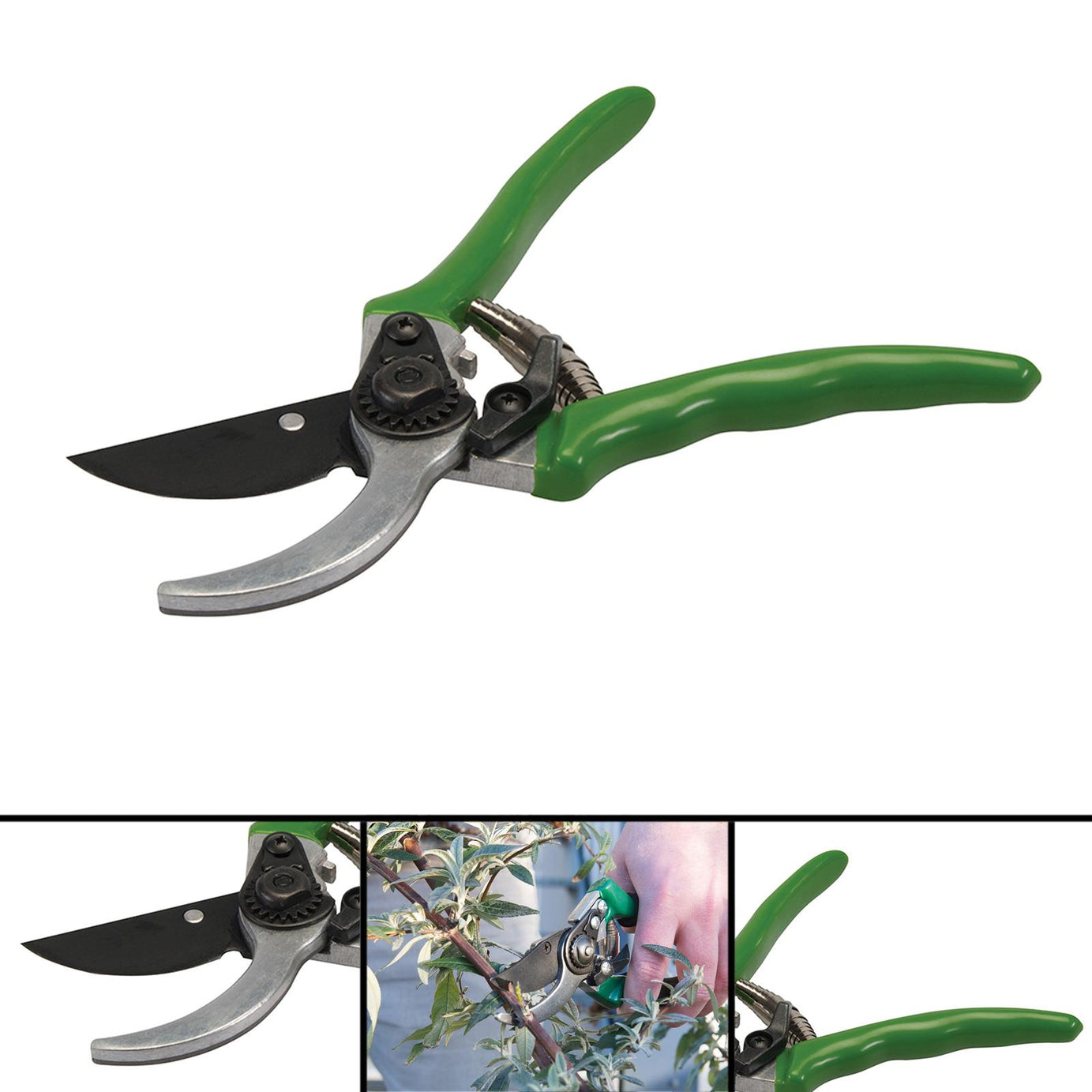 Pruning Shears 200mm Hand Tool Garden Plant Bush Trim Cutters Aluminum Handle