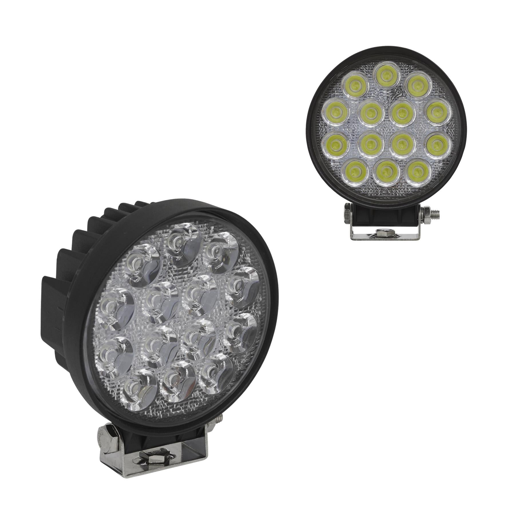 Sealey Round Work Light with Mounting Bracket 42W LED