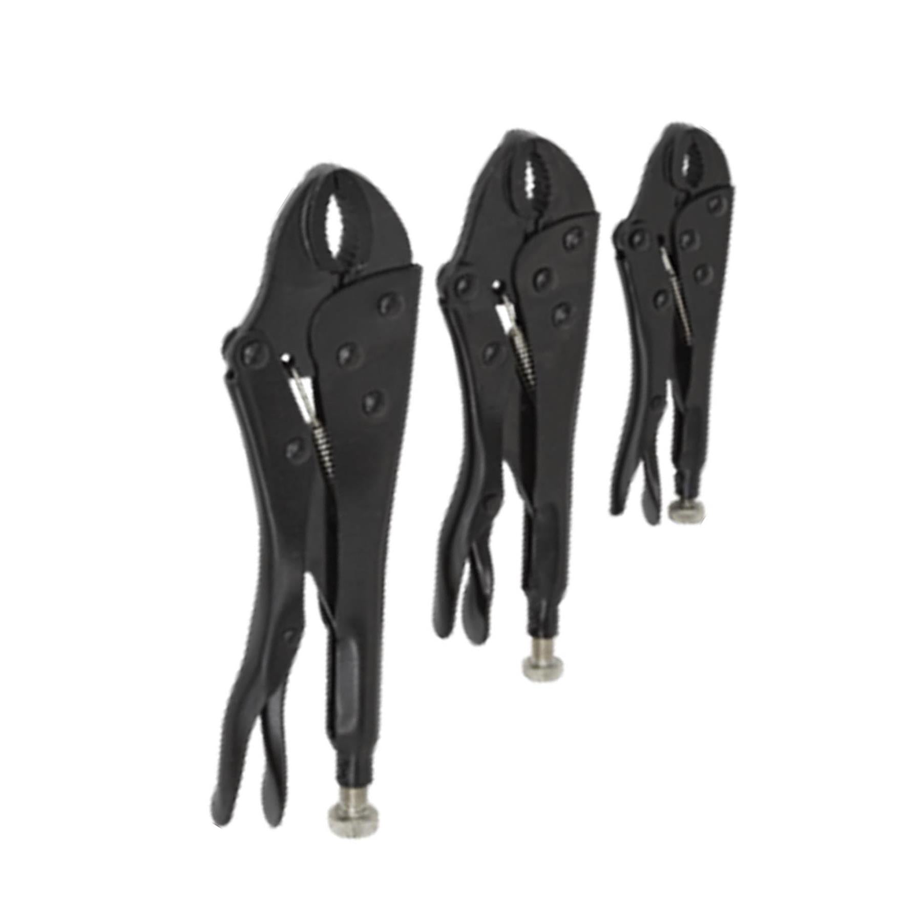 Sealey Locking Pliers Set 3pc Rust Resistant