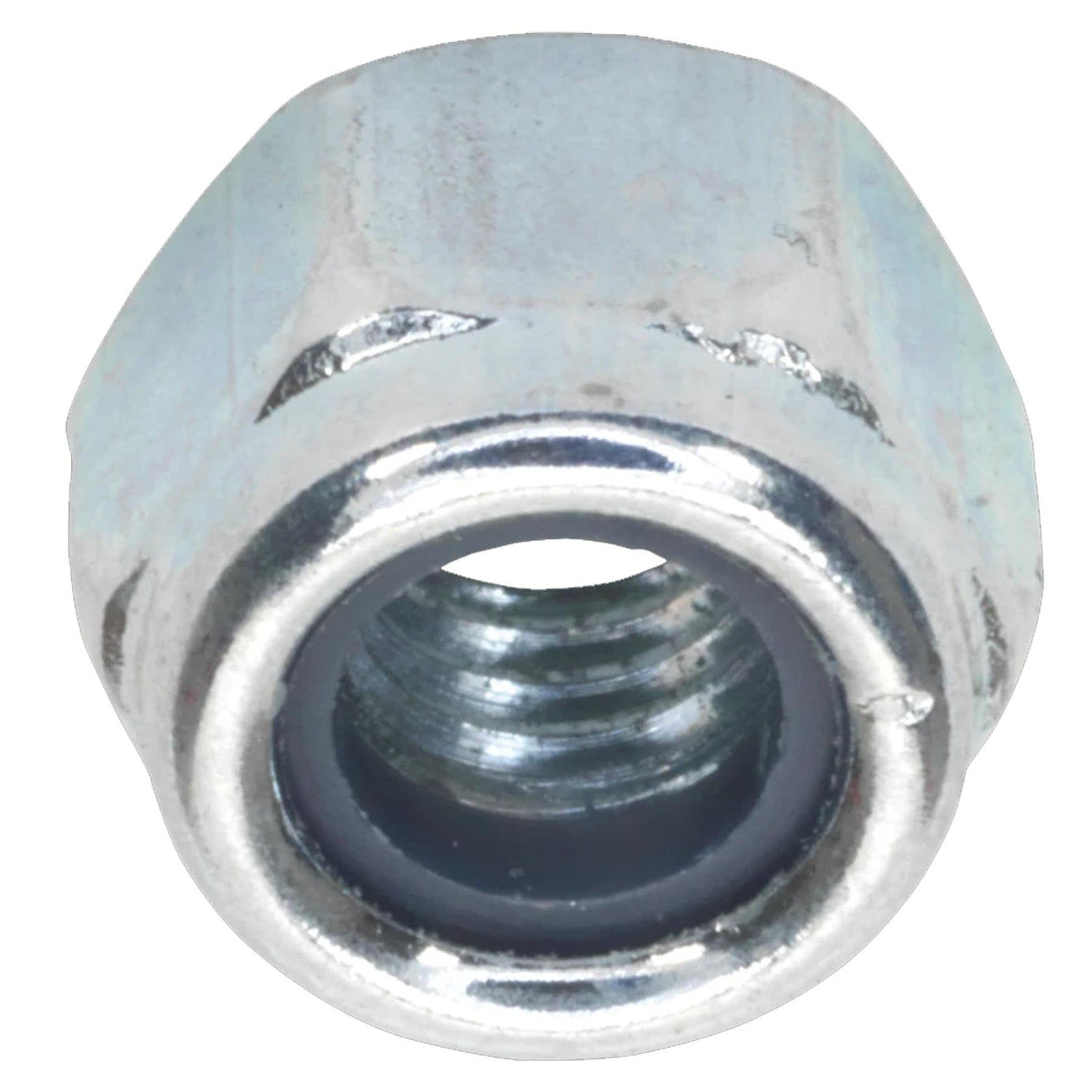 Sealey Nylon Locknut M6 Zinc Pack of 100 NLN6